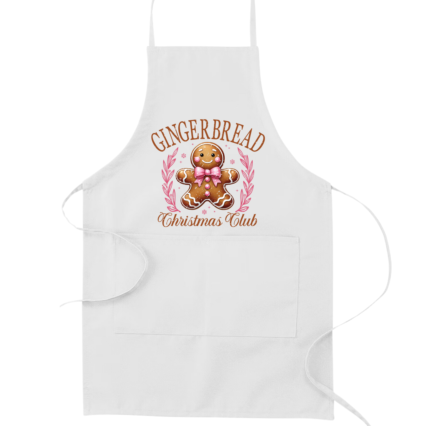 Ginger Bread Christmas Club Apron