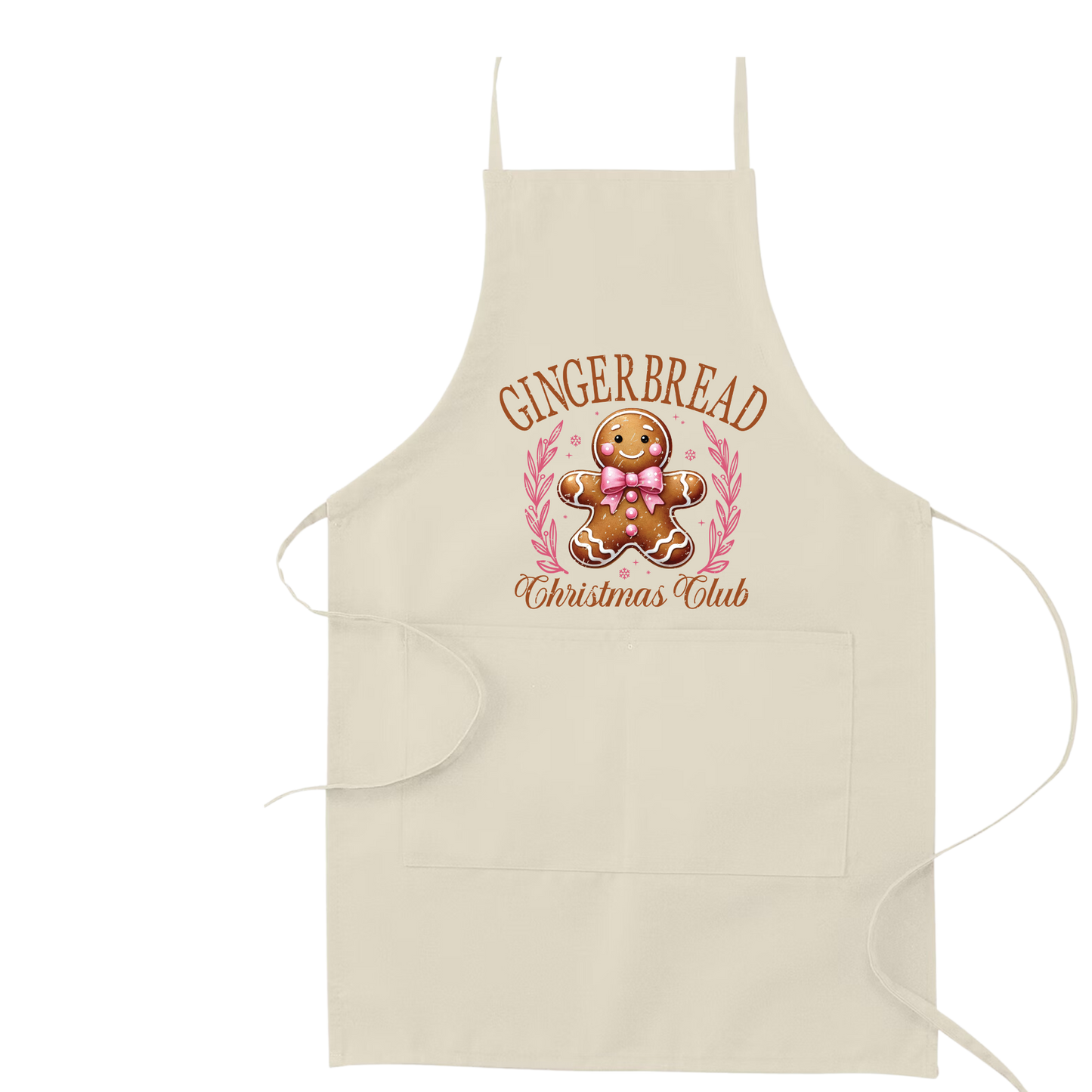 Ginger Bread Christmas Club Apron