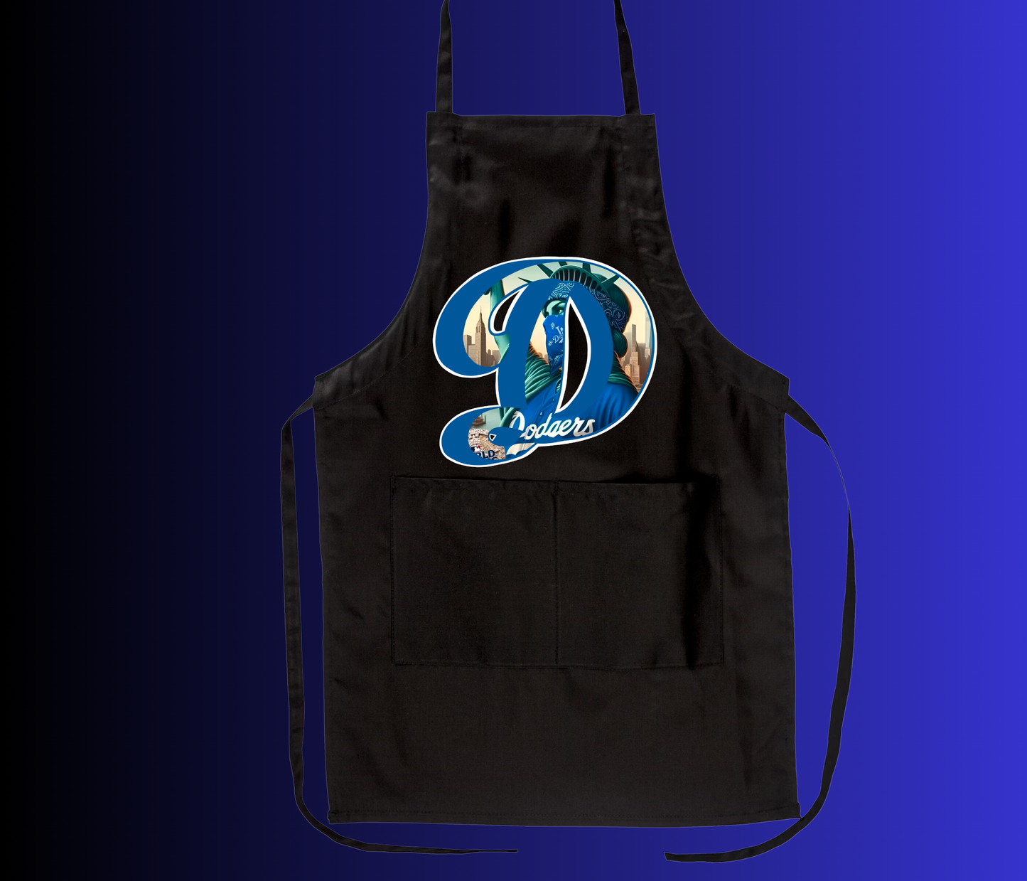 Los Angeles Baseball D Apron