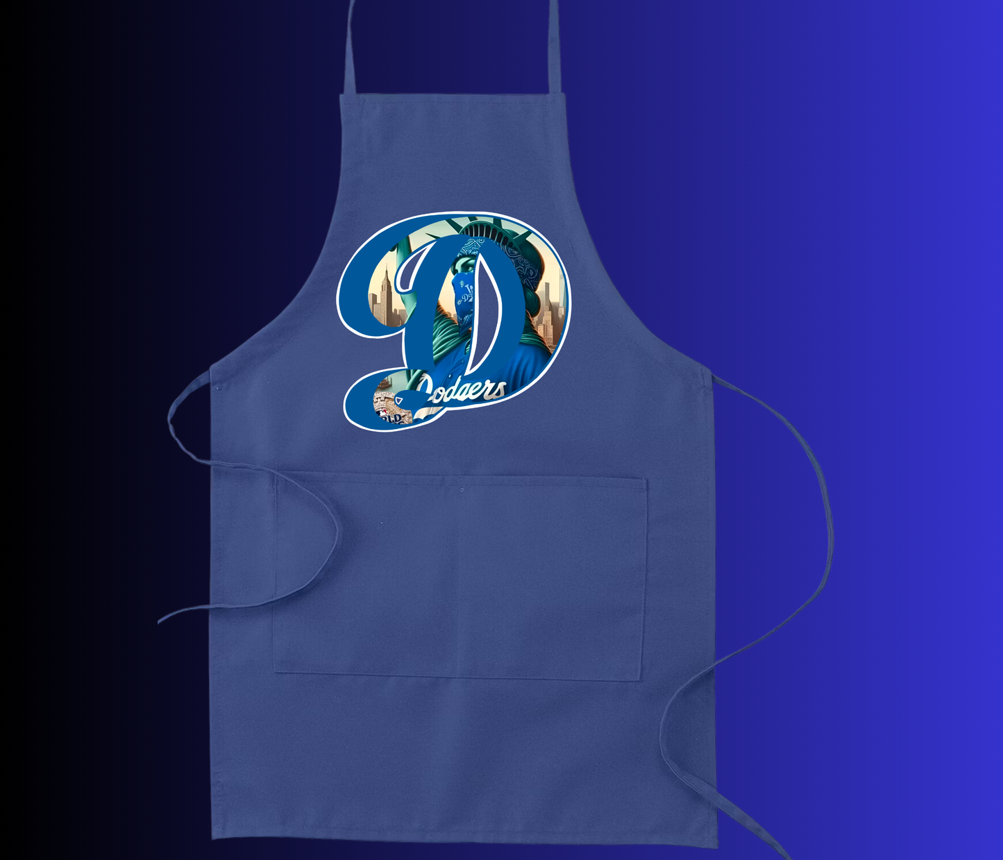 Los Angeles Baseball D Apron
