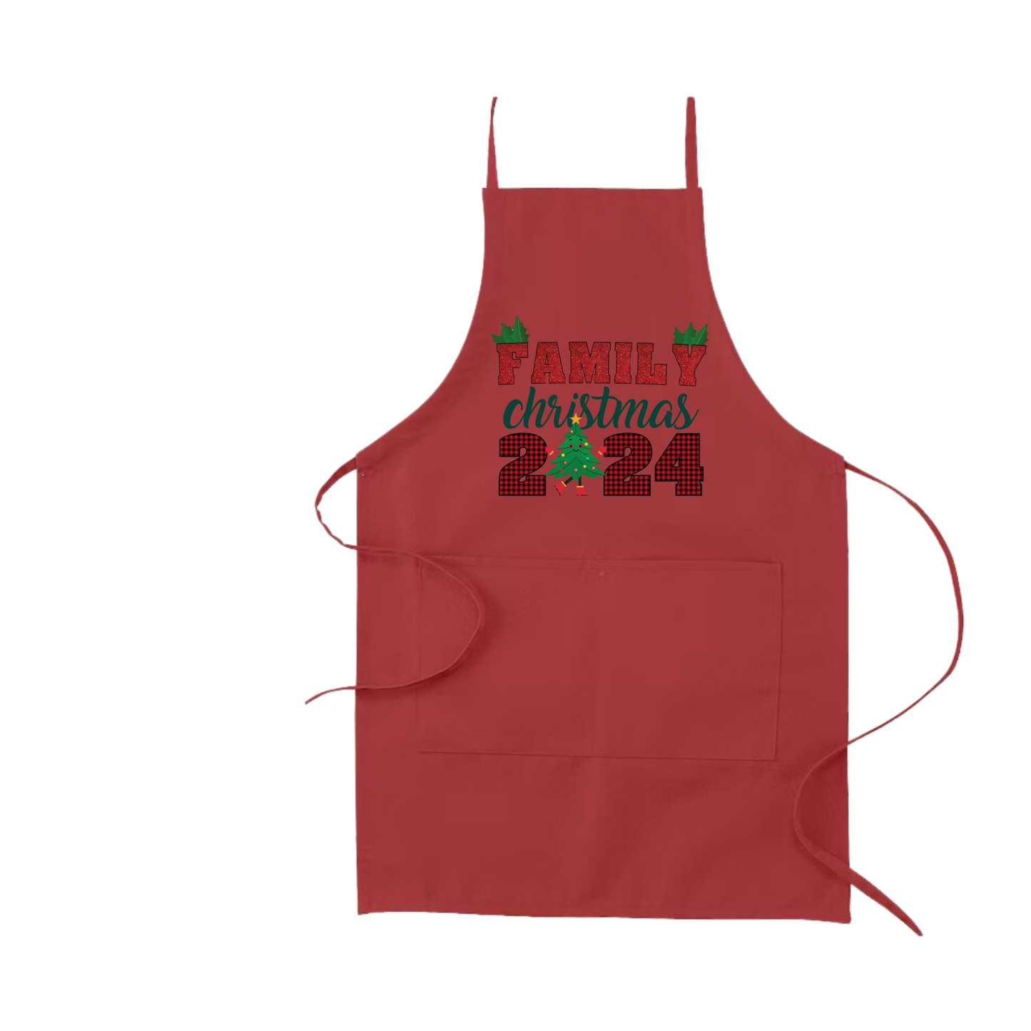 Family Christmas 2024 Apron