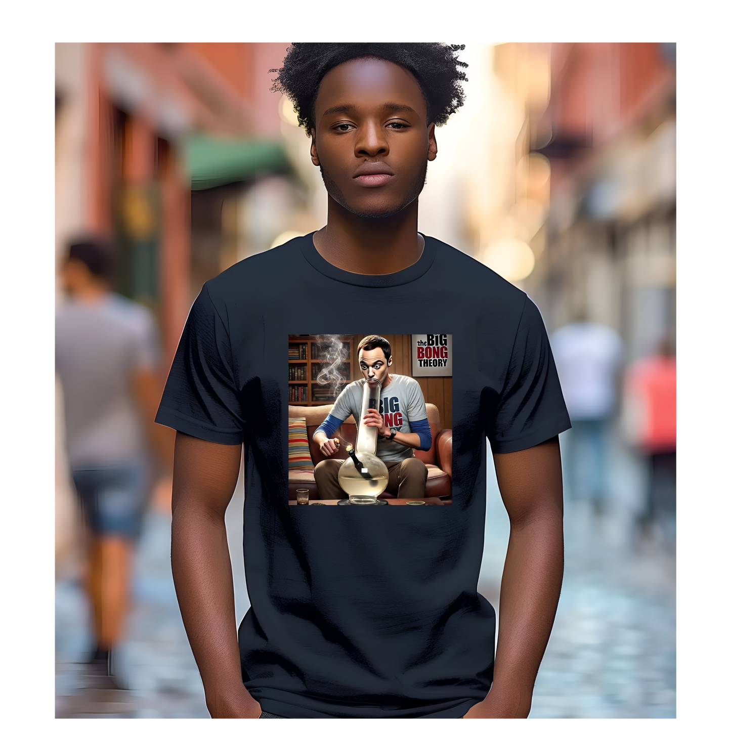 Big Bong Theory Graphic T Shirt