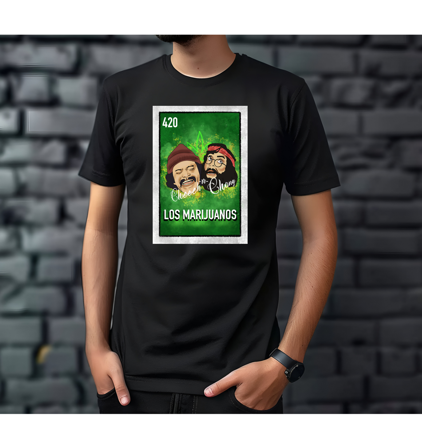 Cheech N Chong Los Marijuanos T Shirt