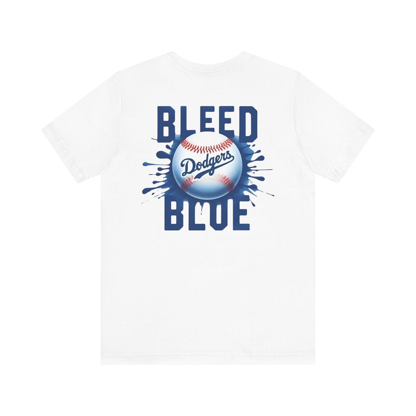 LA Dodgers Bleed Blue Baseball T Shirt