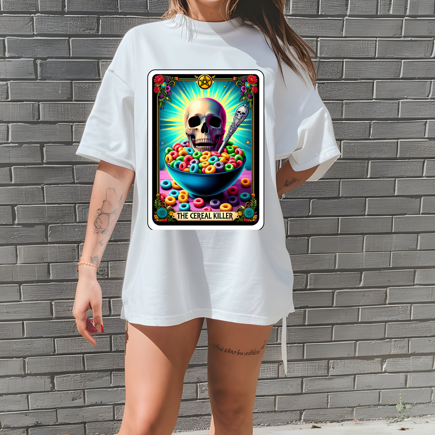 Cereal Killer Tarot Card T shirt