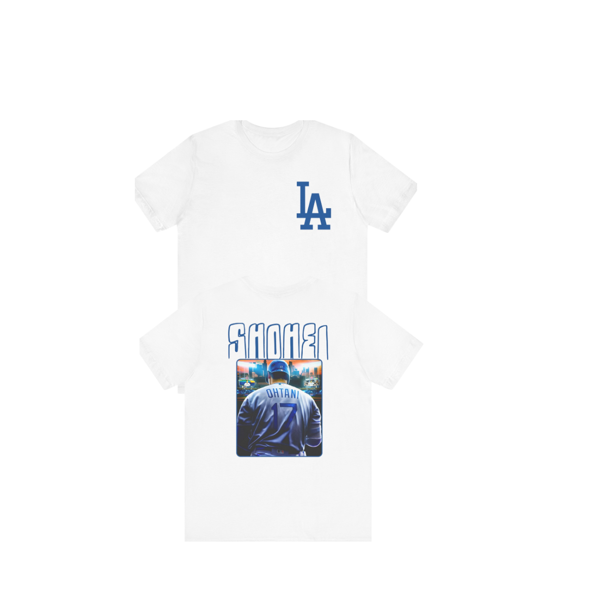 LA Dodgers Ohtani Baseball T Shirt