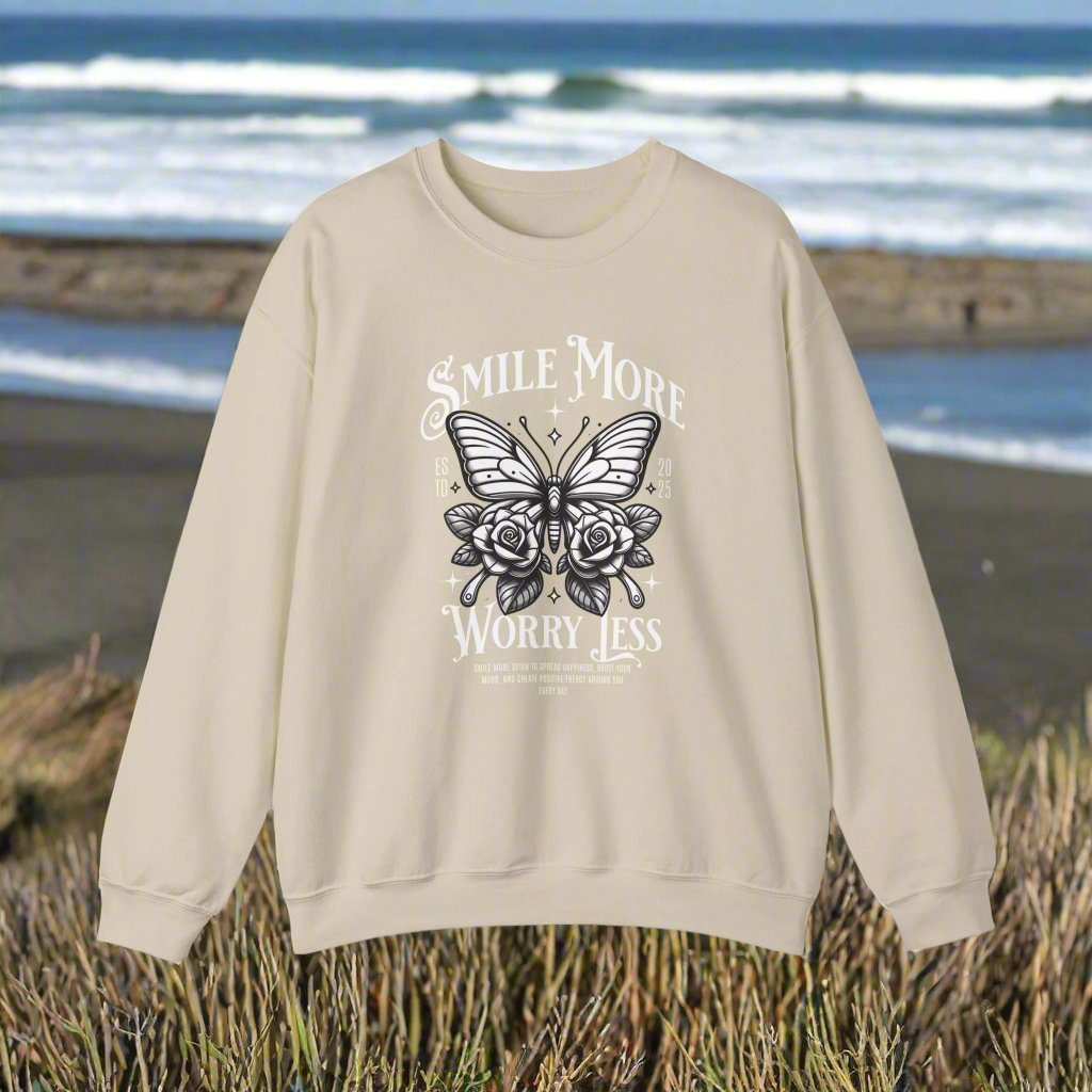 Smile More Crewneck Sweater