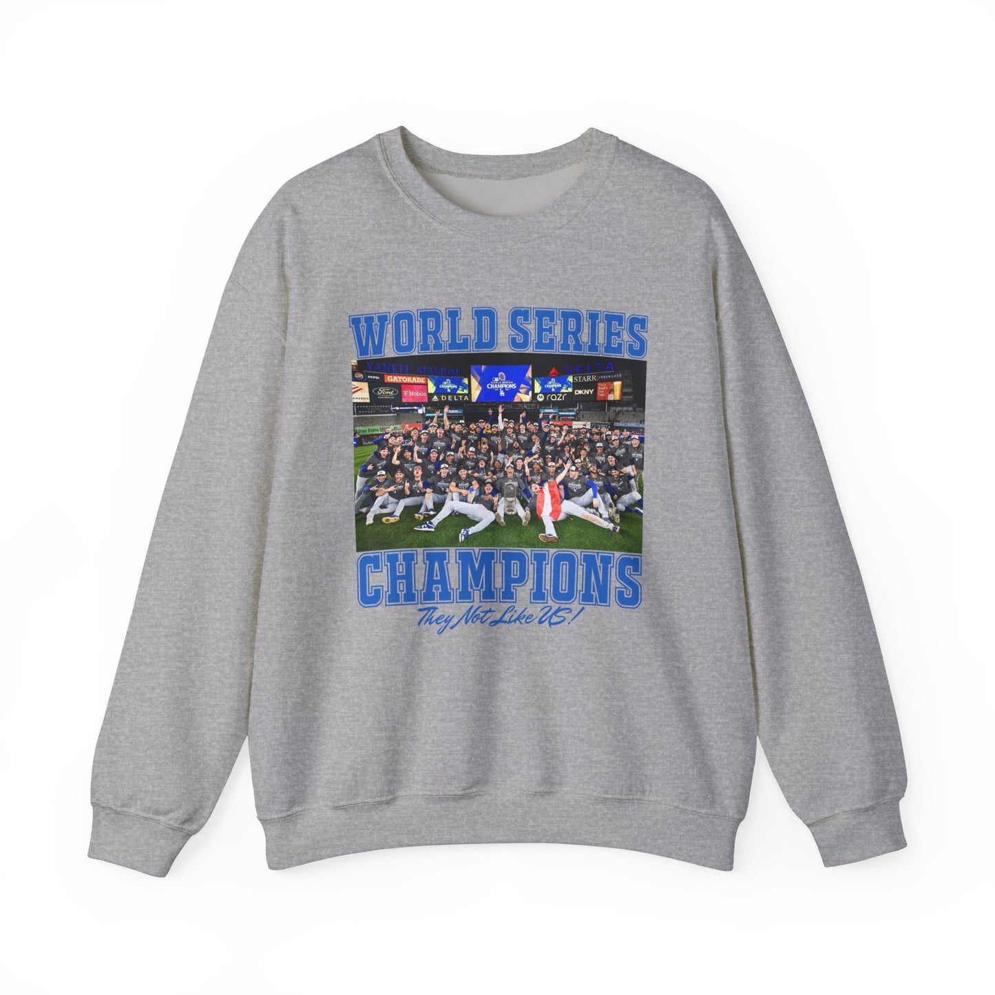 2024 Dodgers Champions Team Photo Crewneck