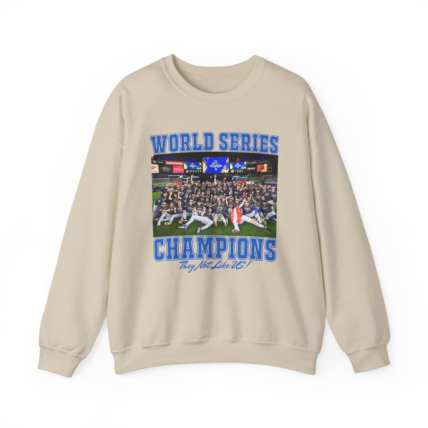 2024 Dodgers Champions Team Photo Crewneck