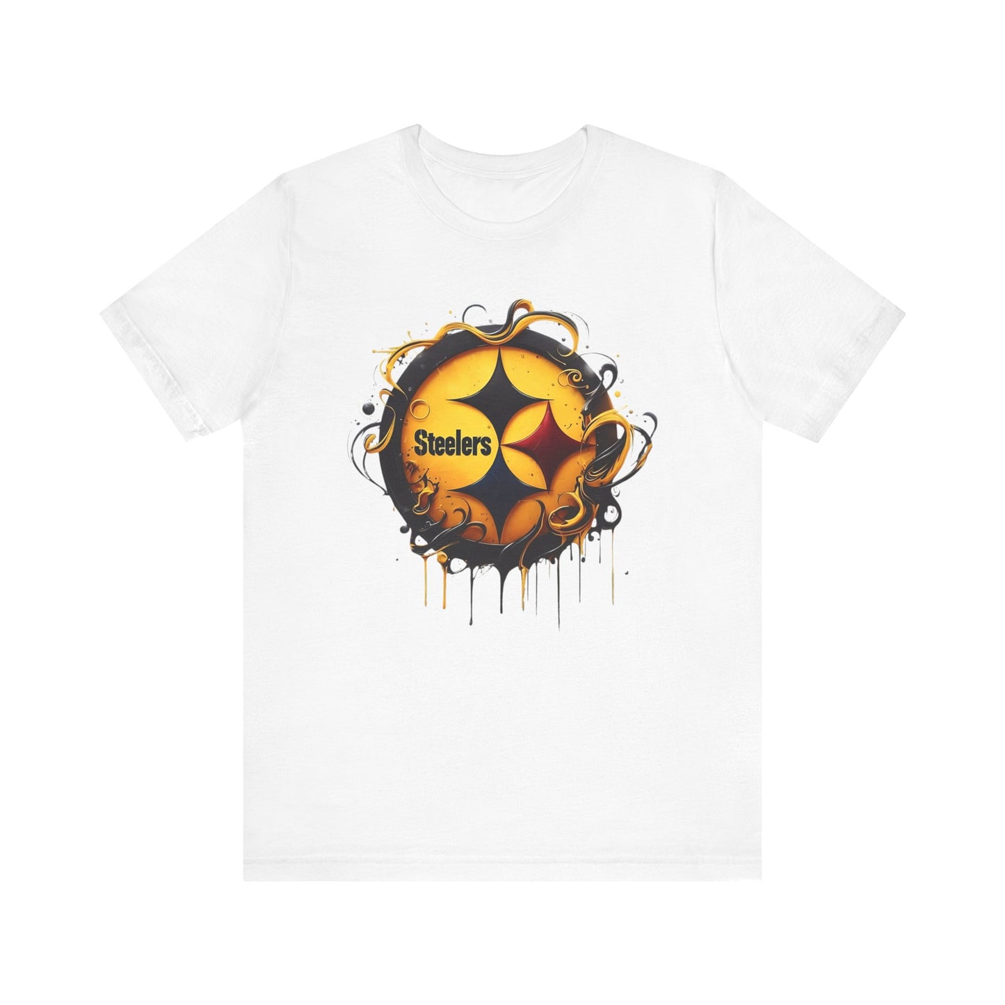 Steelers Paint Drips Unisex T Shirt