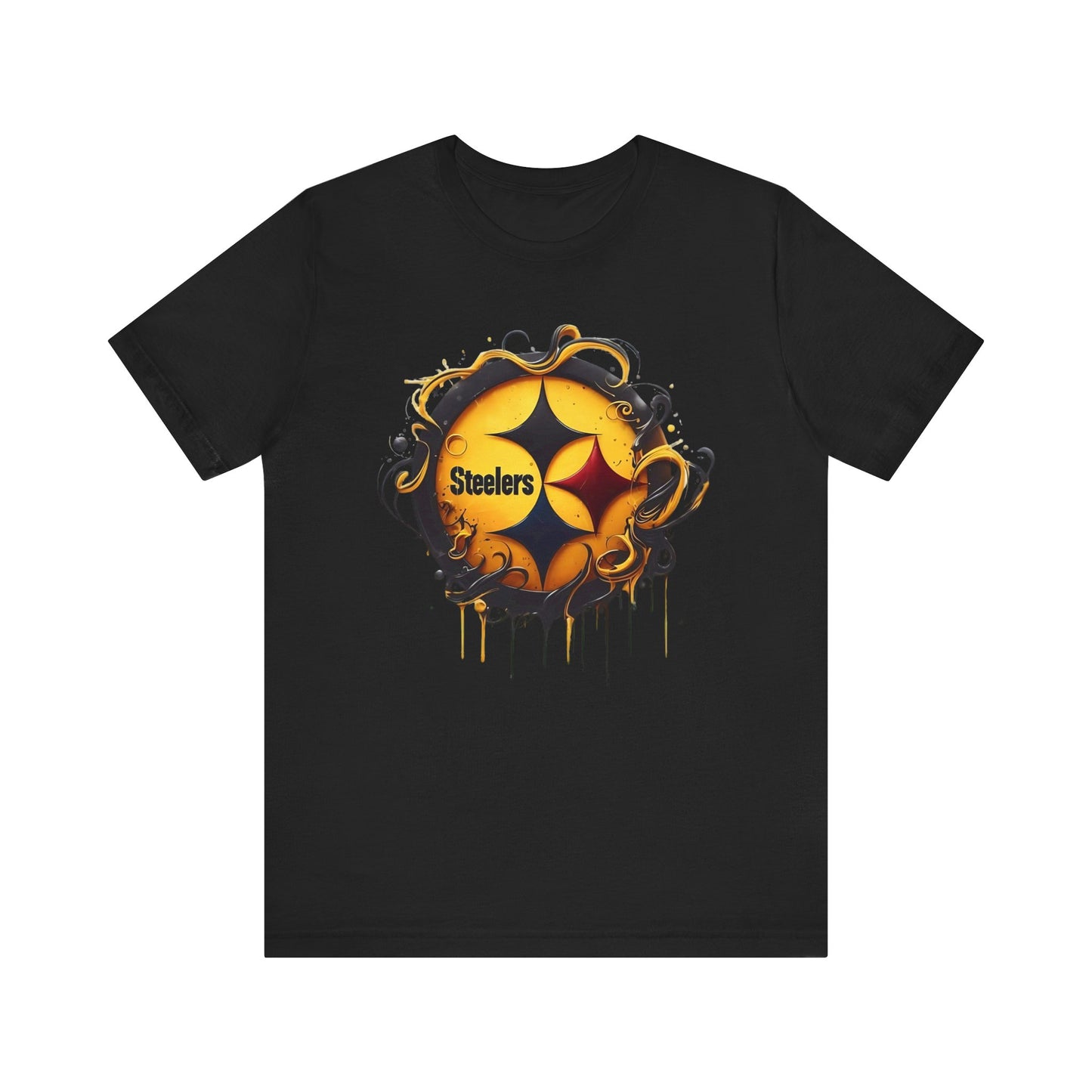 Steelers Paint Drips Unisex T Shirt