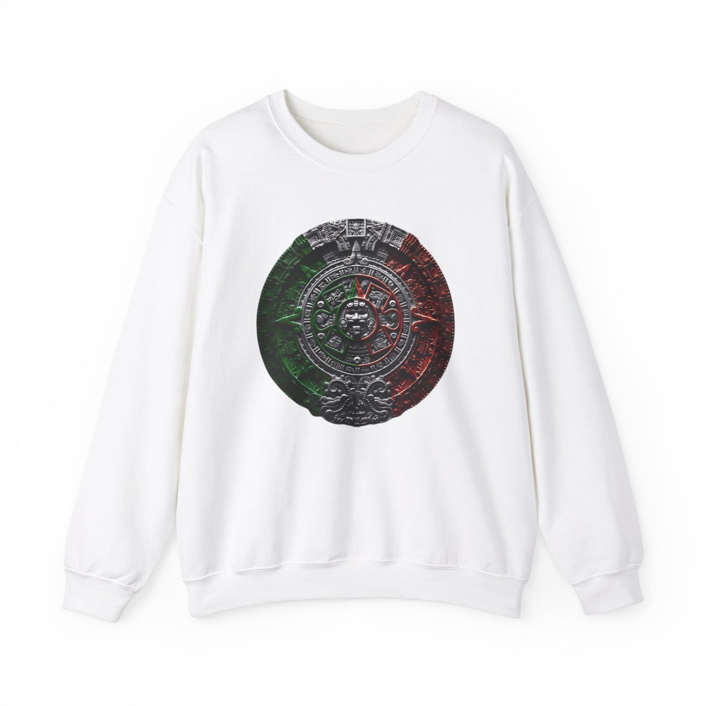 Aztec Calendar Crewneck Sweatshirt