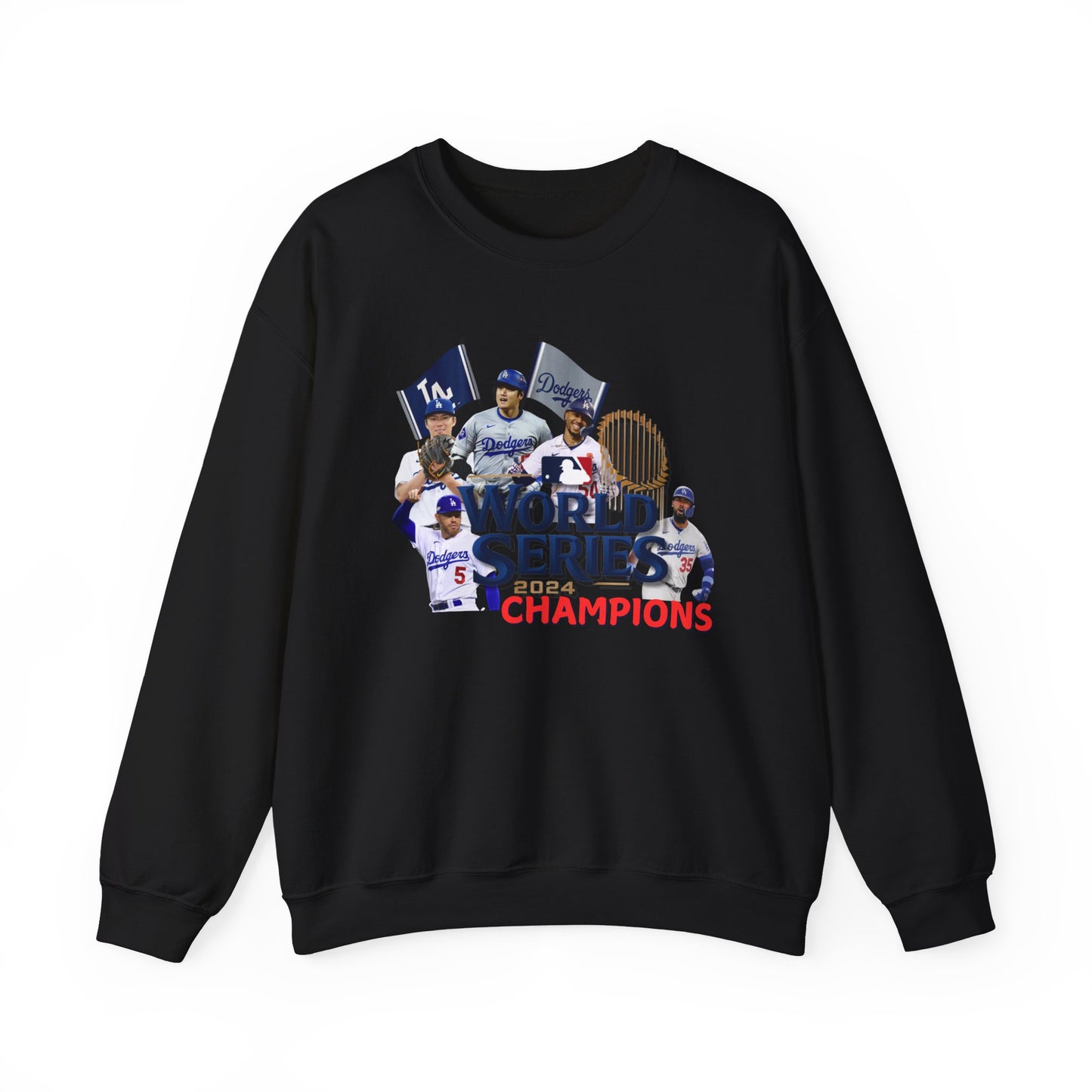 2024 LA Dodgers Champions Crewneck Sweatshirt