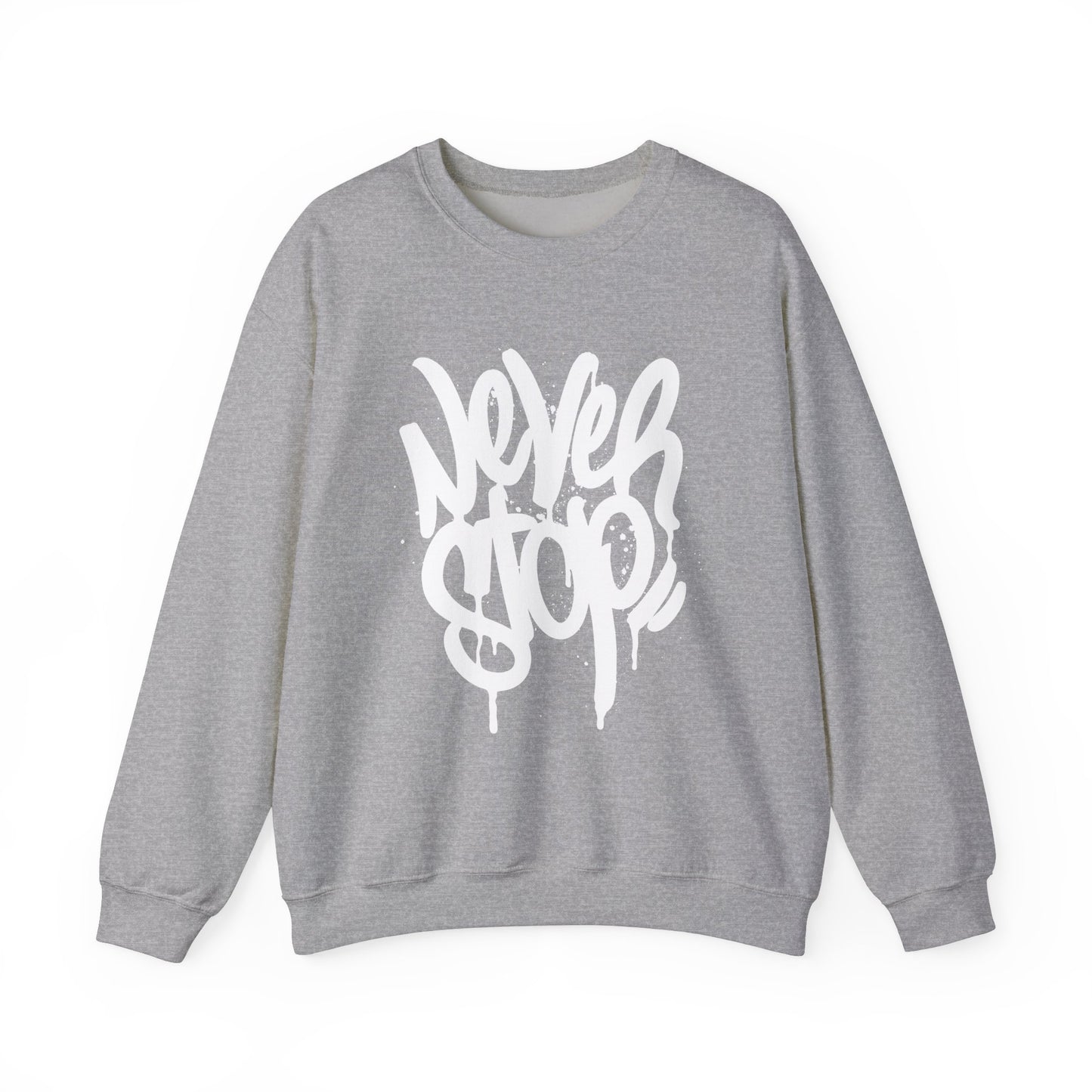 Never Stop Crewneck Sweater