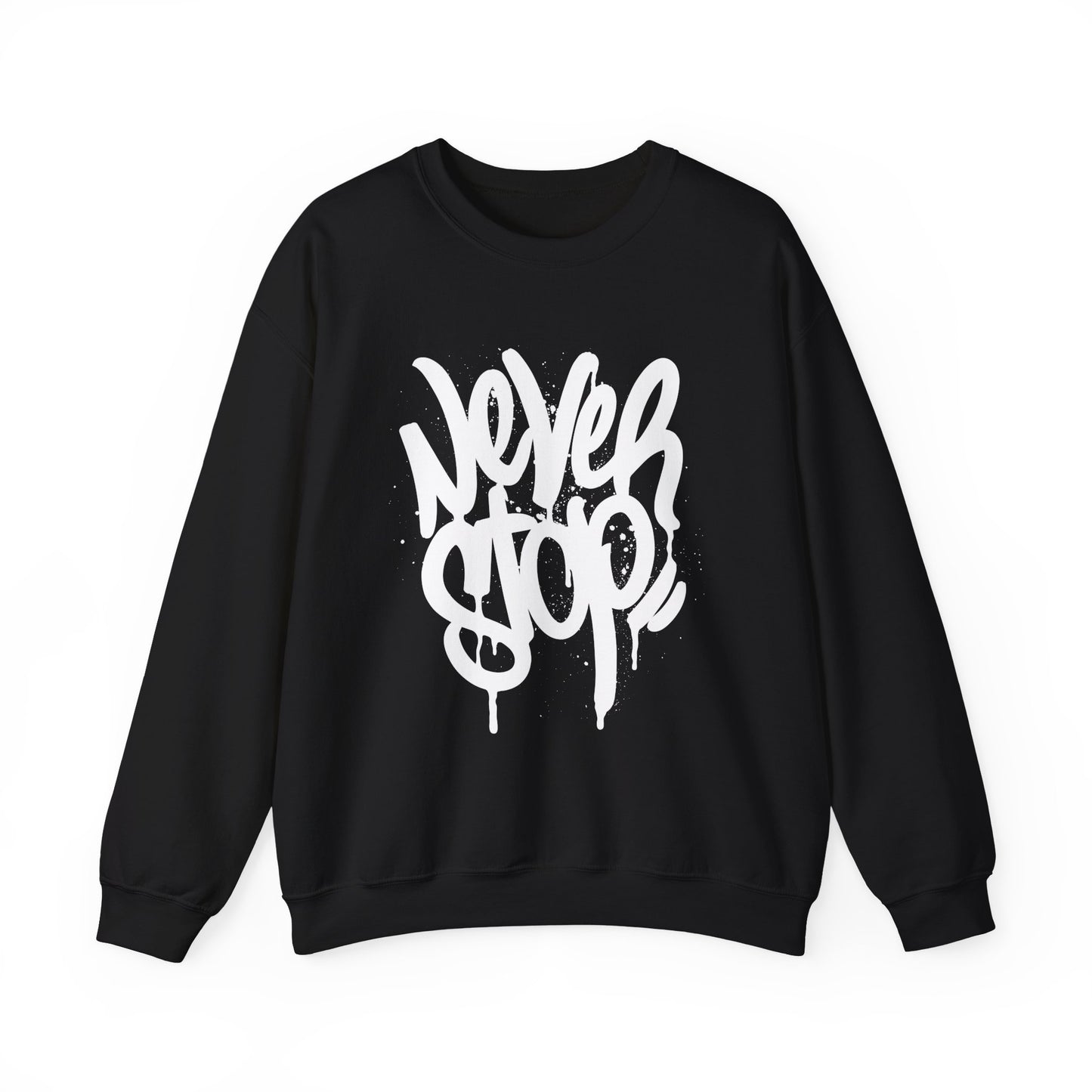 Never Stop Crewneck Sweater