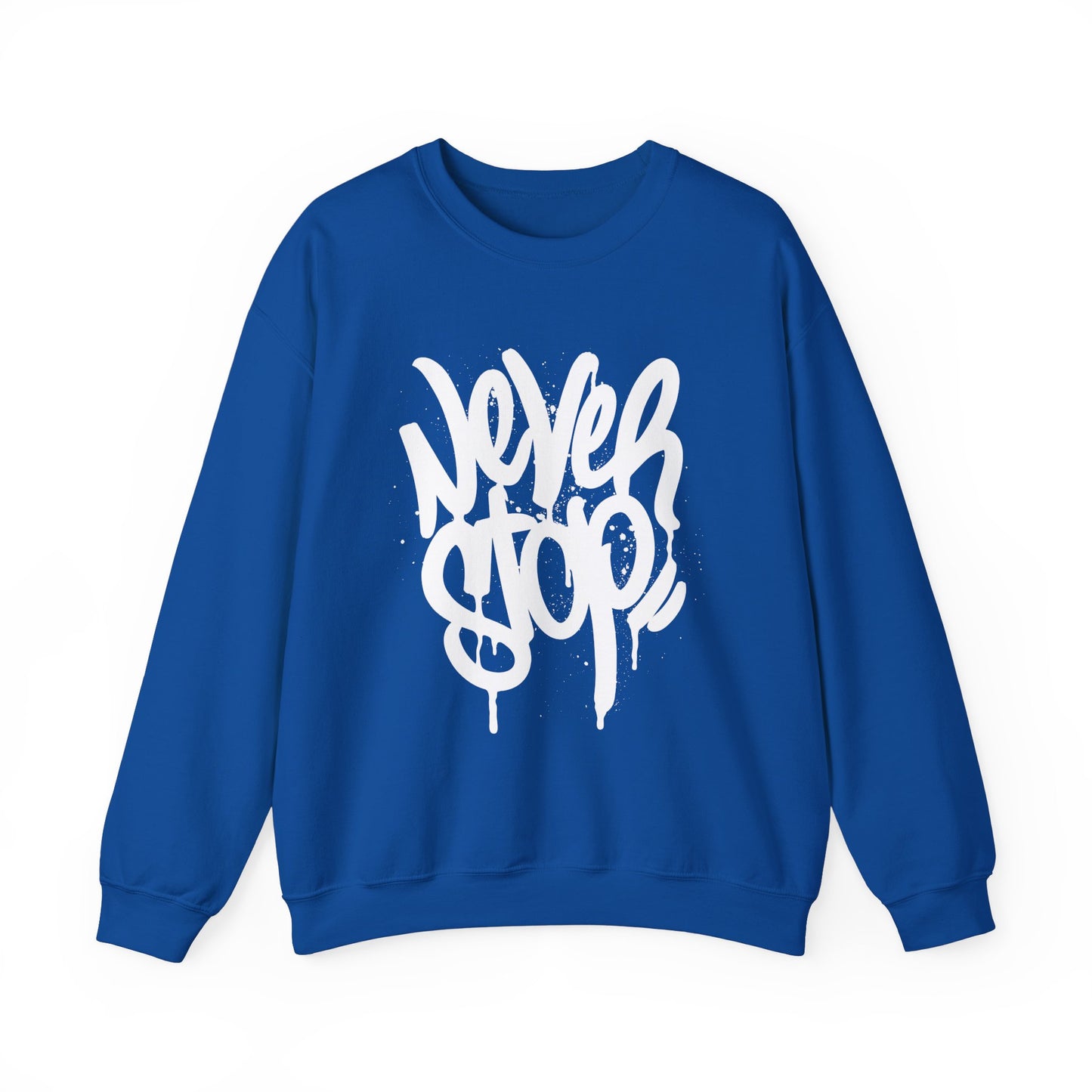 Never Stop Crewneck Sweater