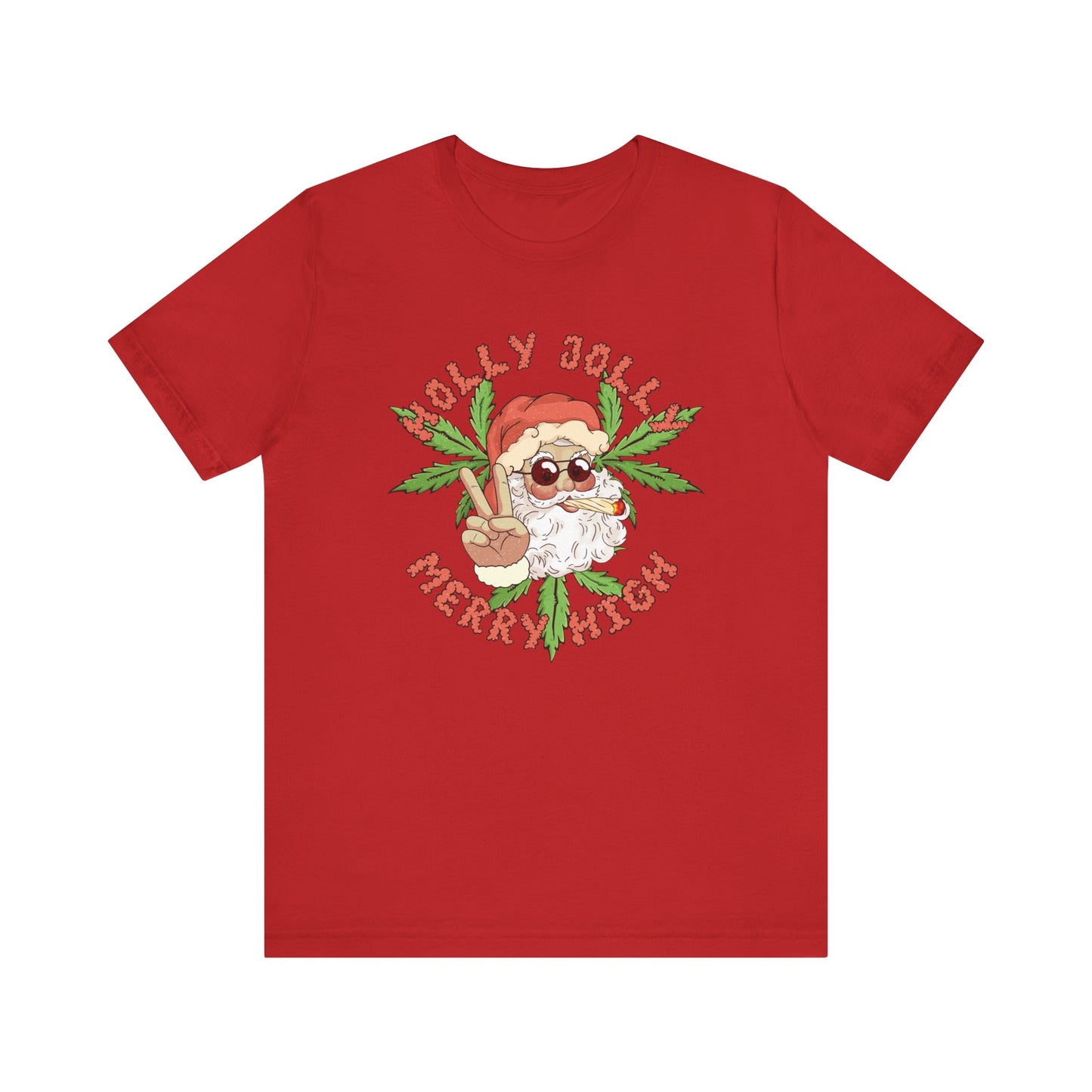 Holly Jolly Merry High T Shirt