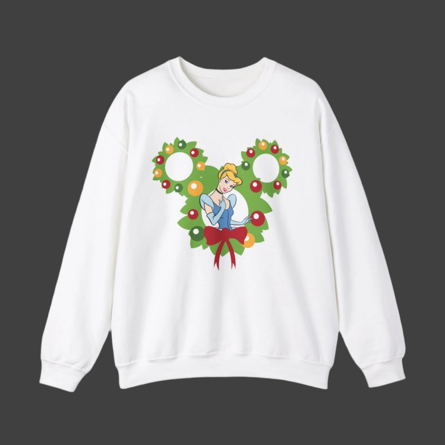 Cinderella Wreath Crewneck Sweater