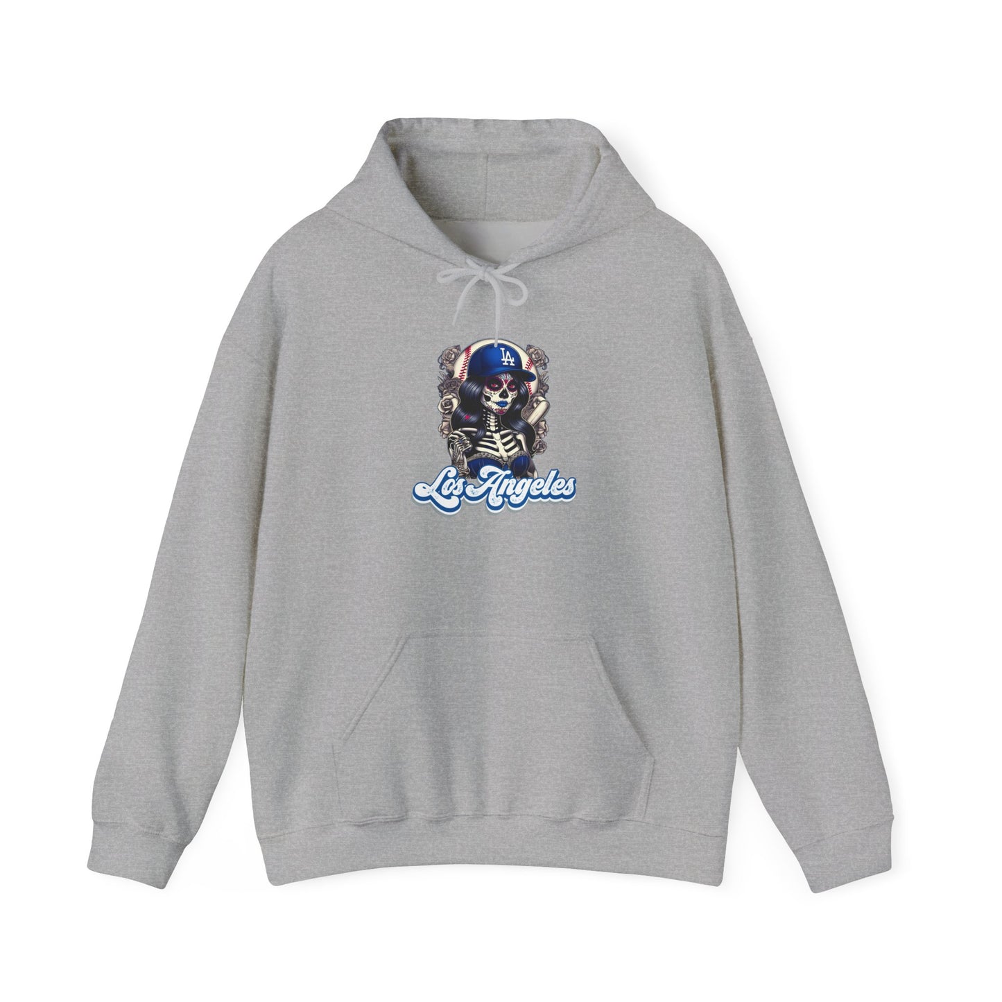 Los Angeles Lady Skull Hoodie