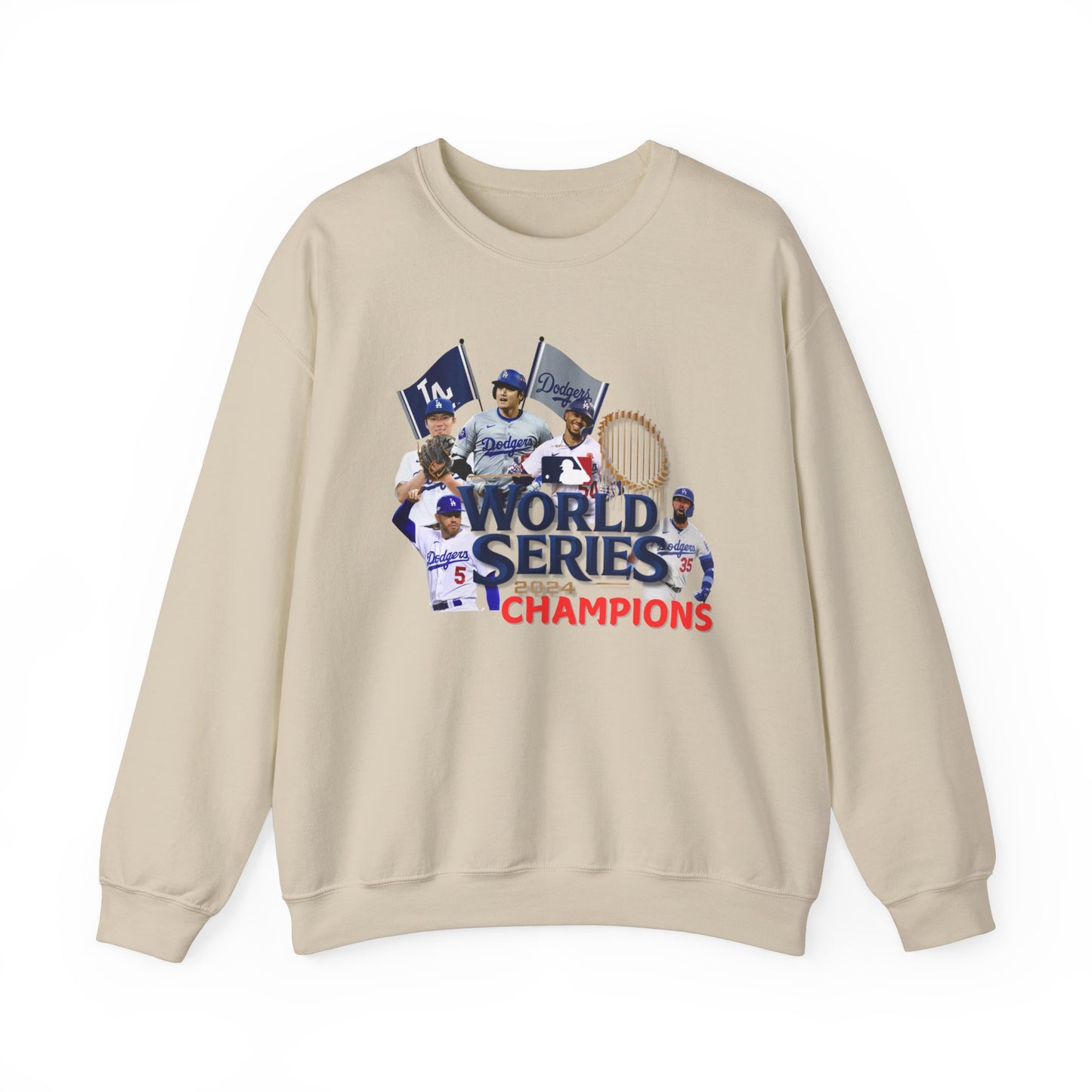 2024 LA Dodgers Champions Crewneck Sweatshirt