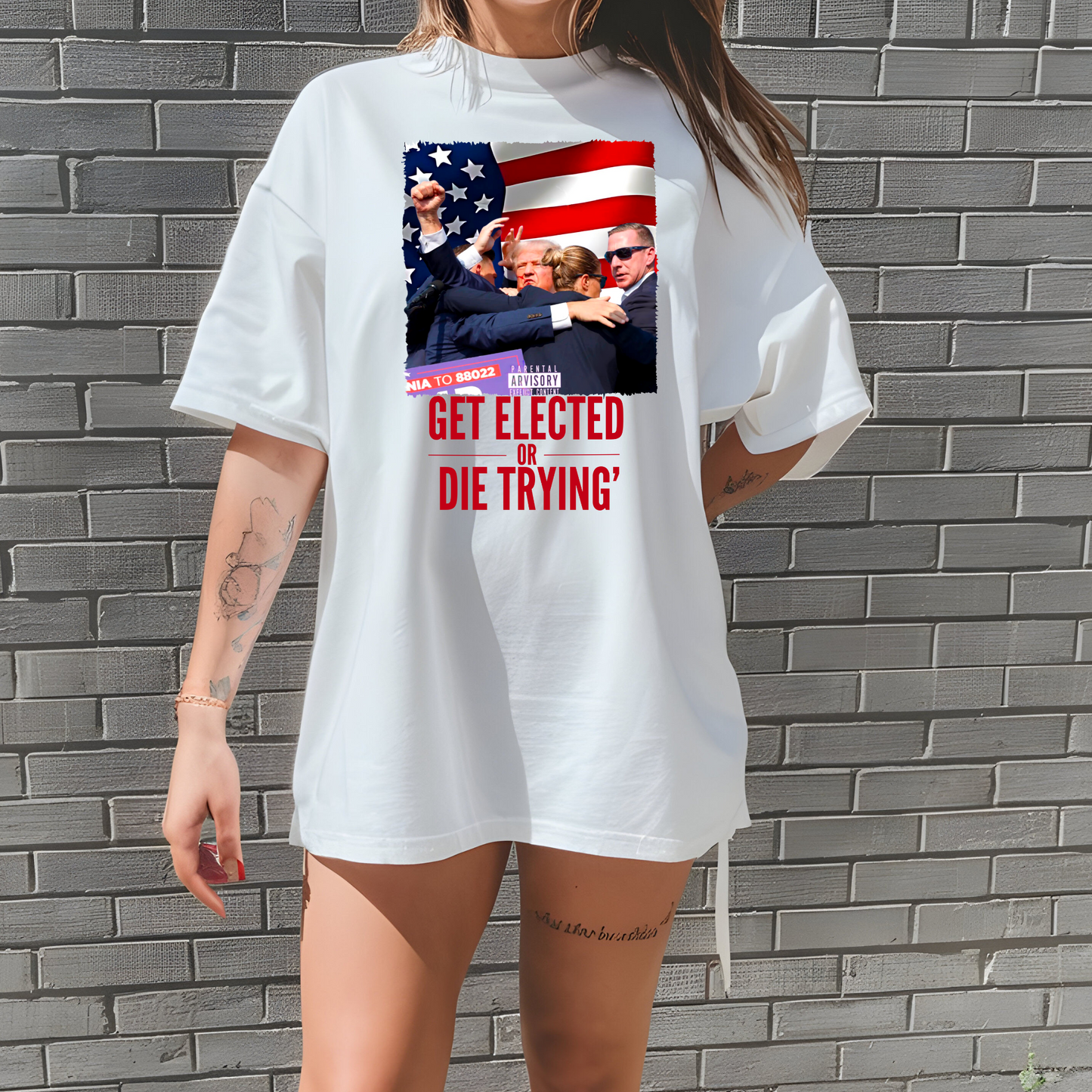 Trump Get Elected or Die Trying T Shirt