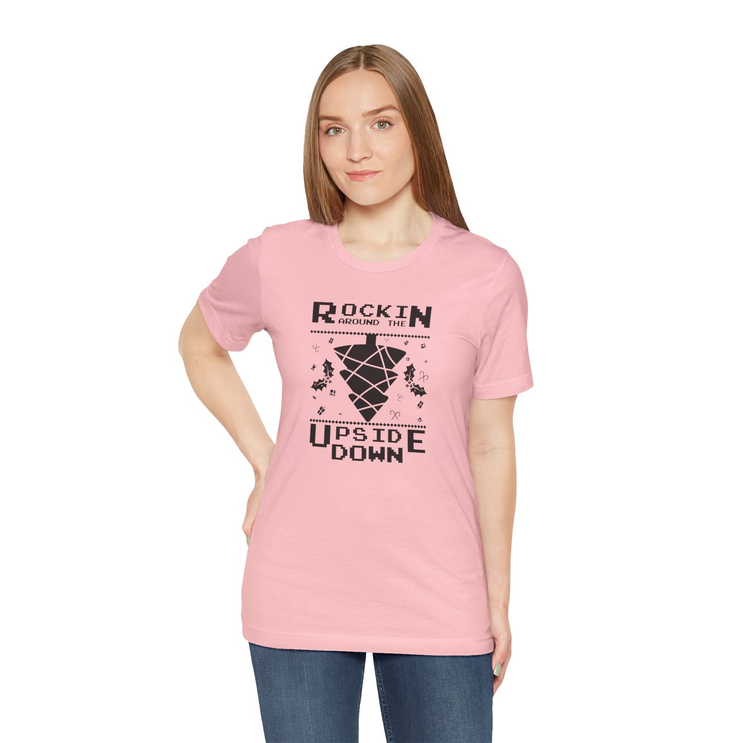 Christmas Rocking Upside Down T Shirt