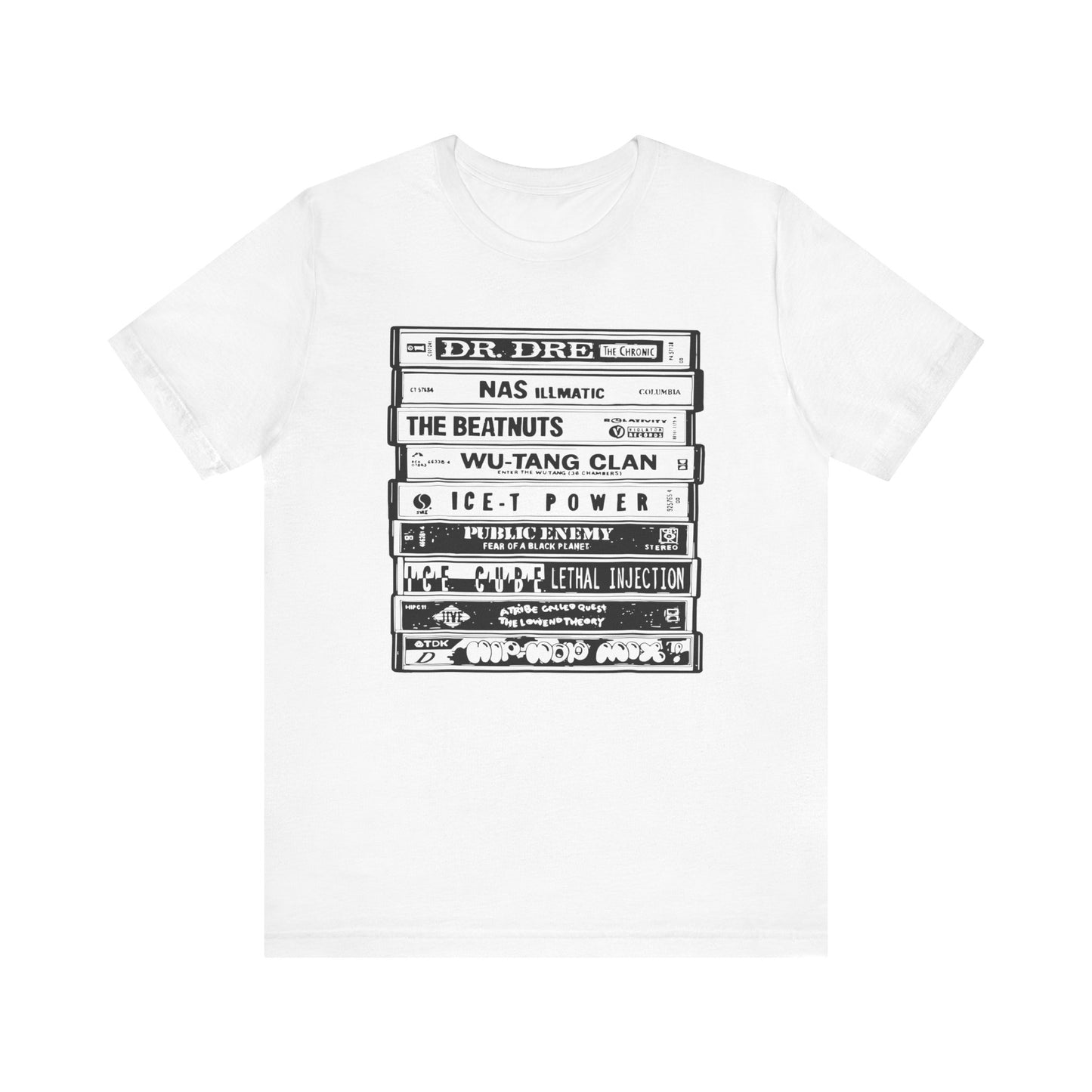 Hip Hop Old School Tapes T Shirt