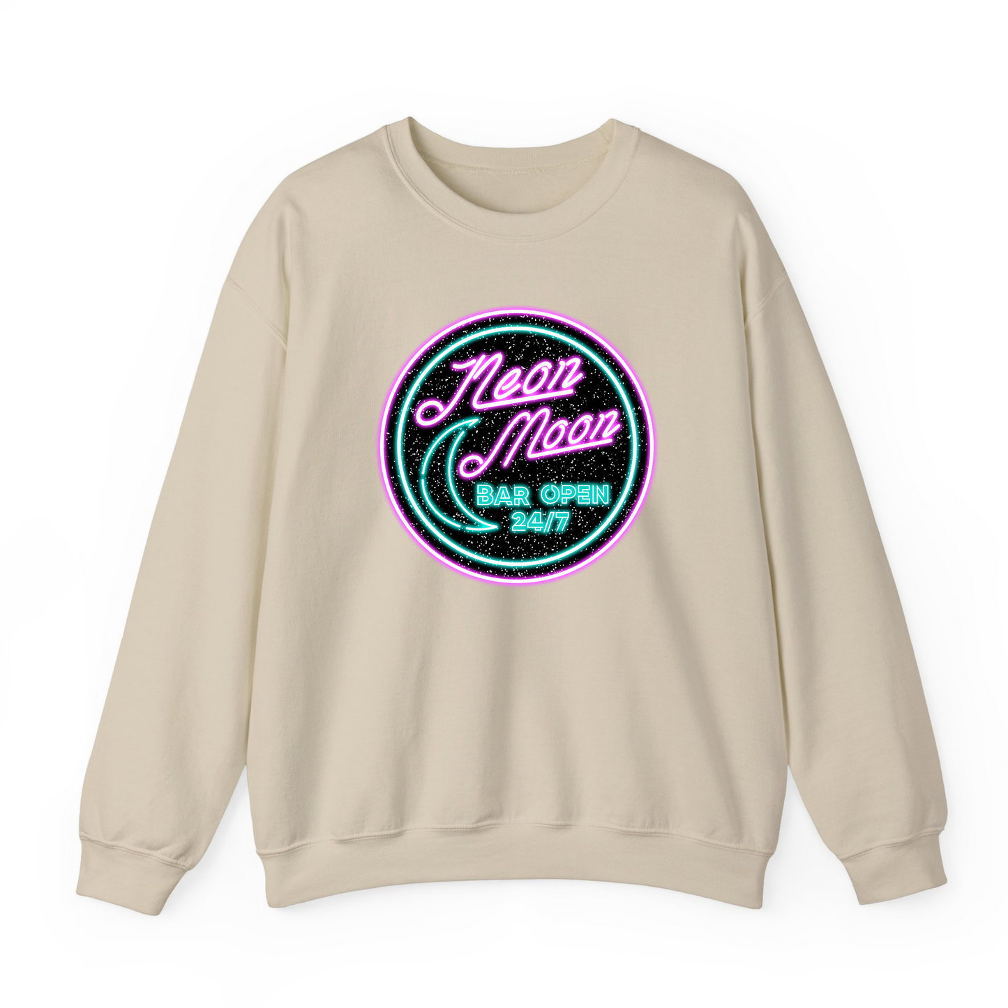 Neon Moon Crew Neck Sweater