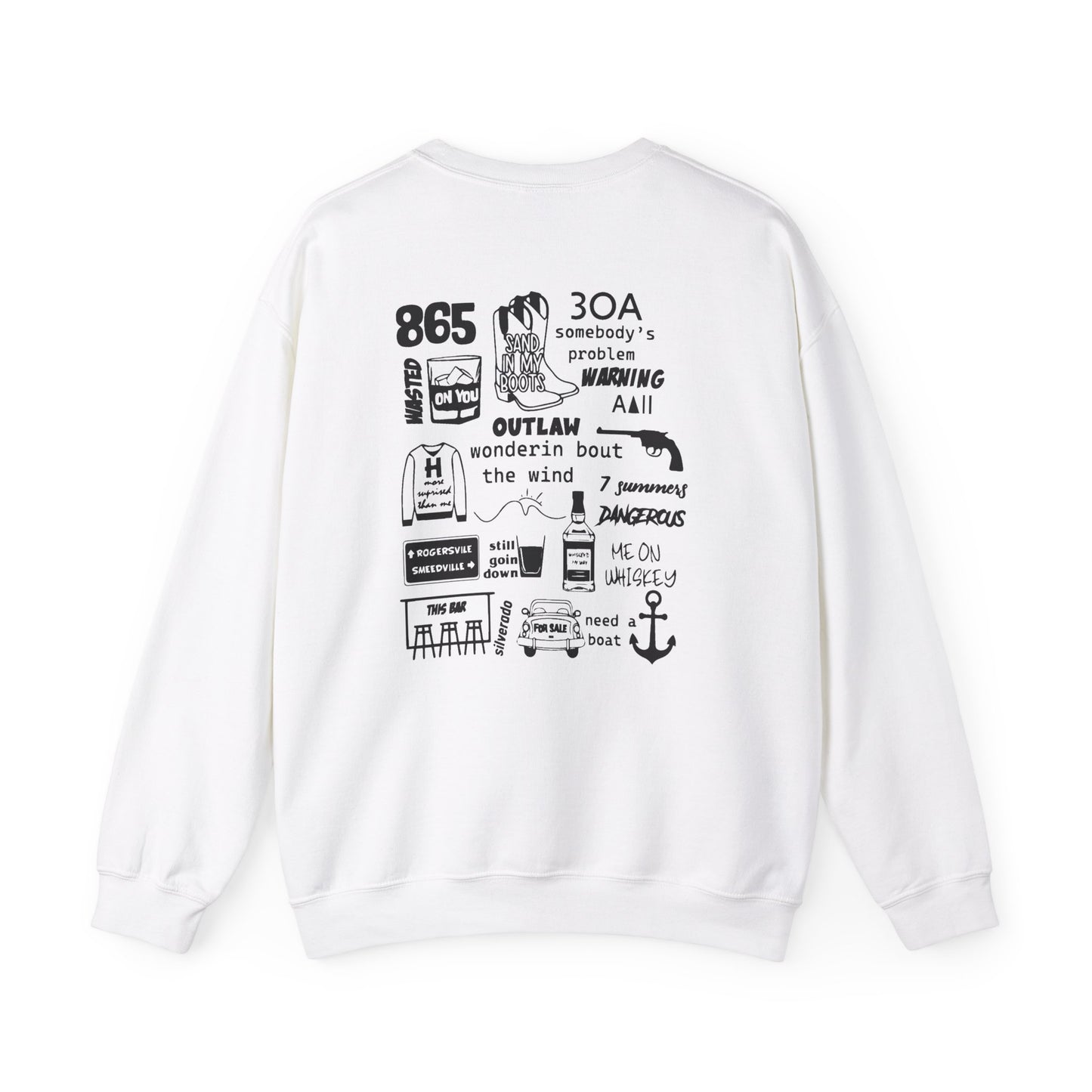 Wallen Hit List Crewneck Sweatshirt