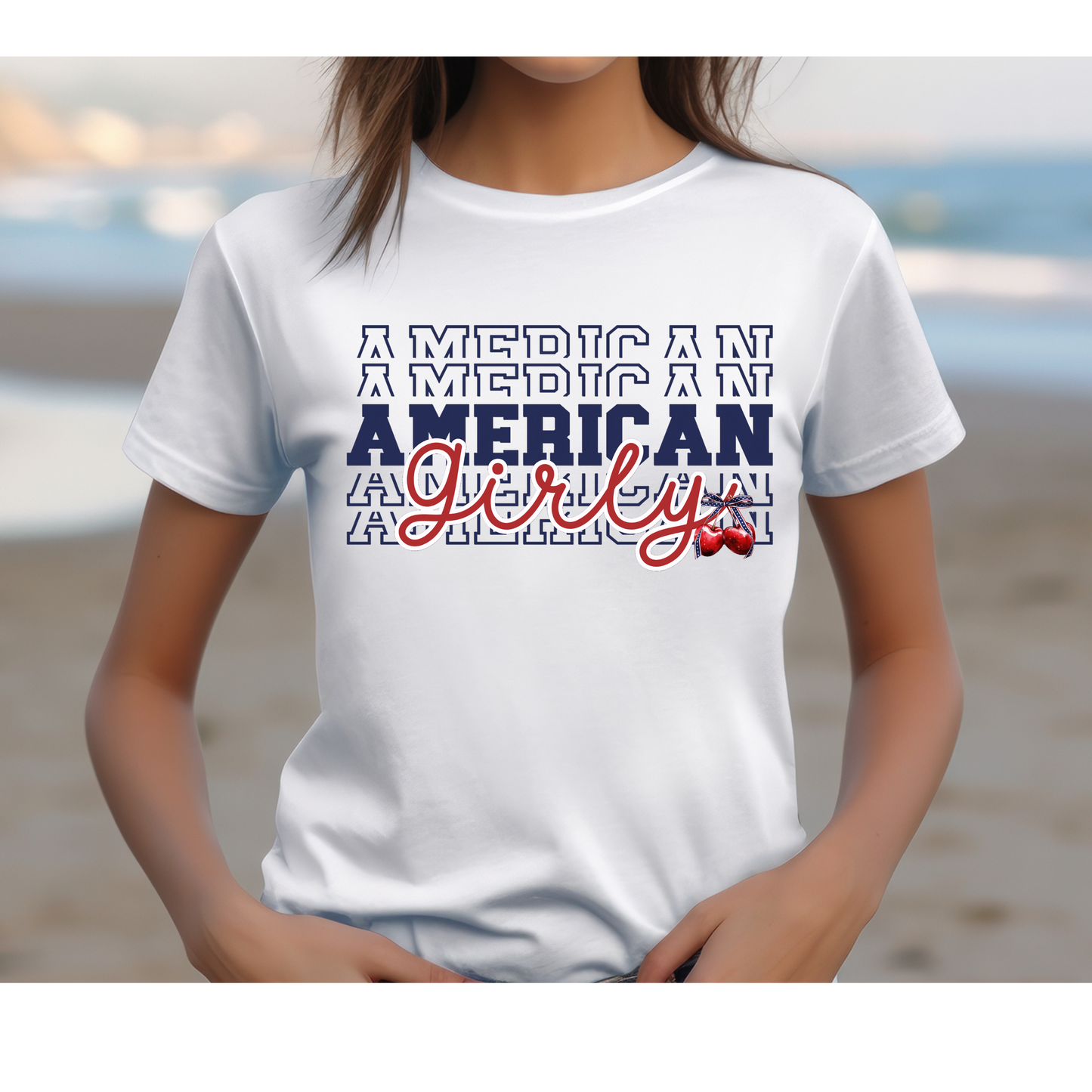 American Girly T Shirt