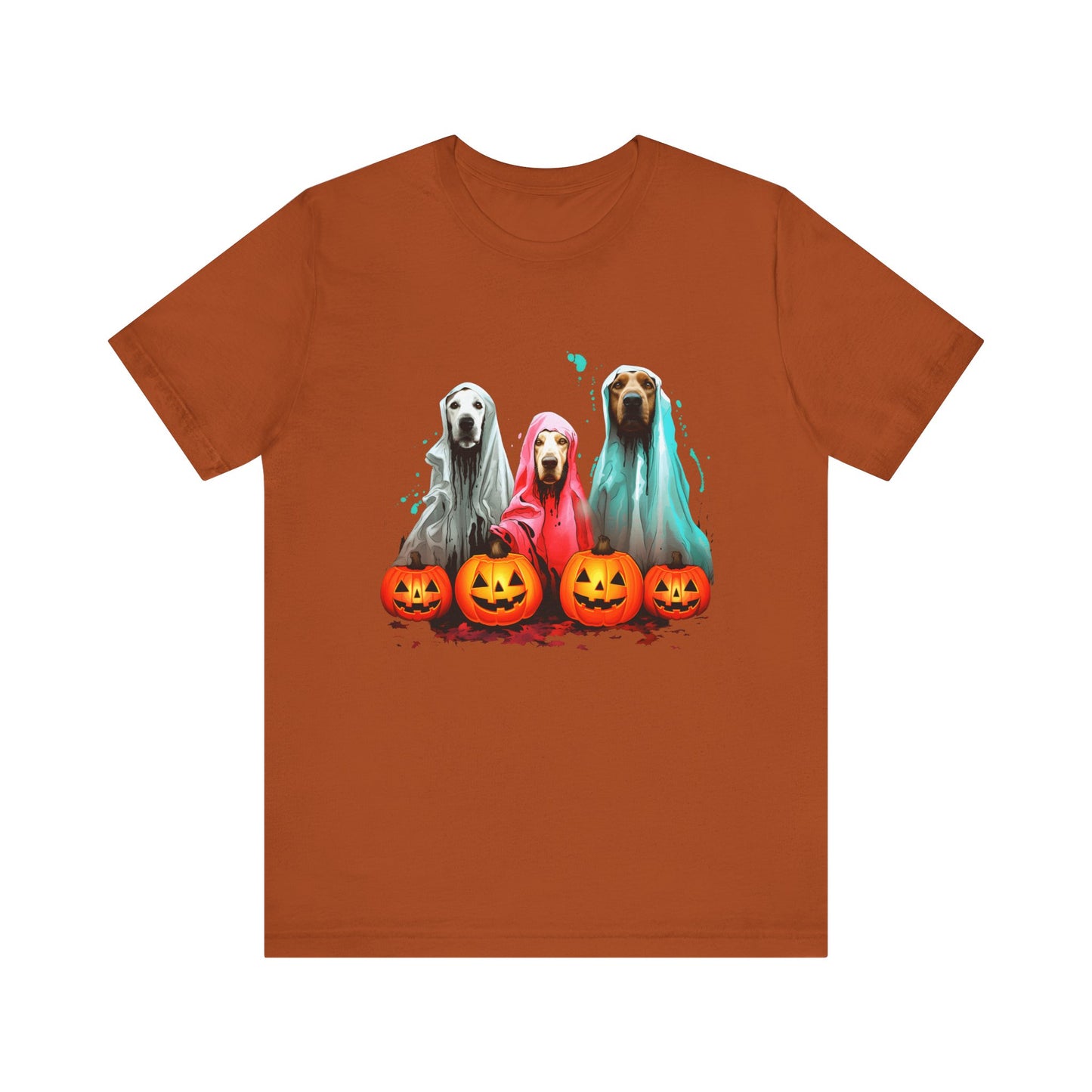Halloween Dog Ghost T Shirt