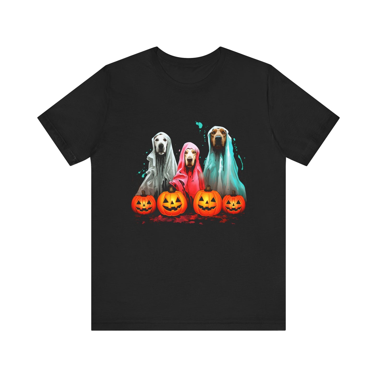 Halloween Dog Ghost T Shirt