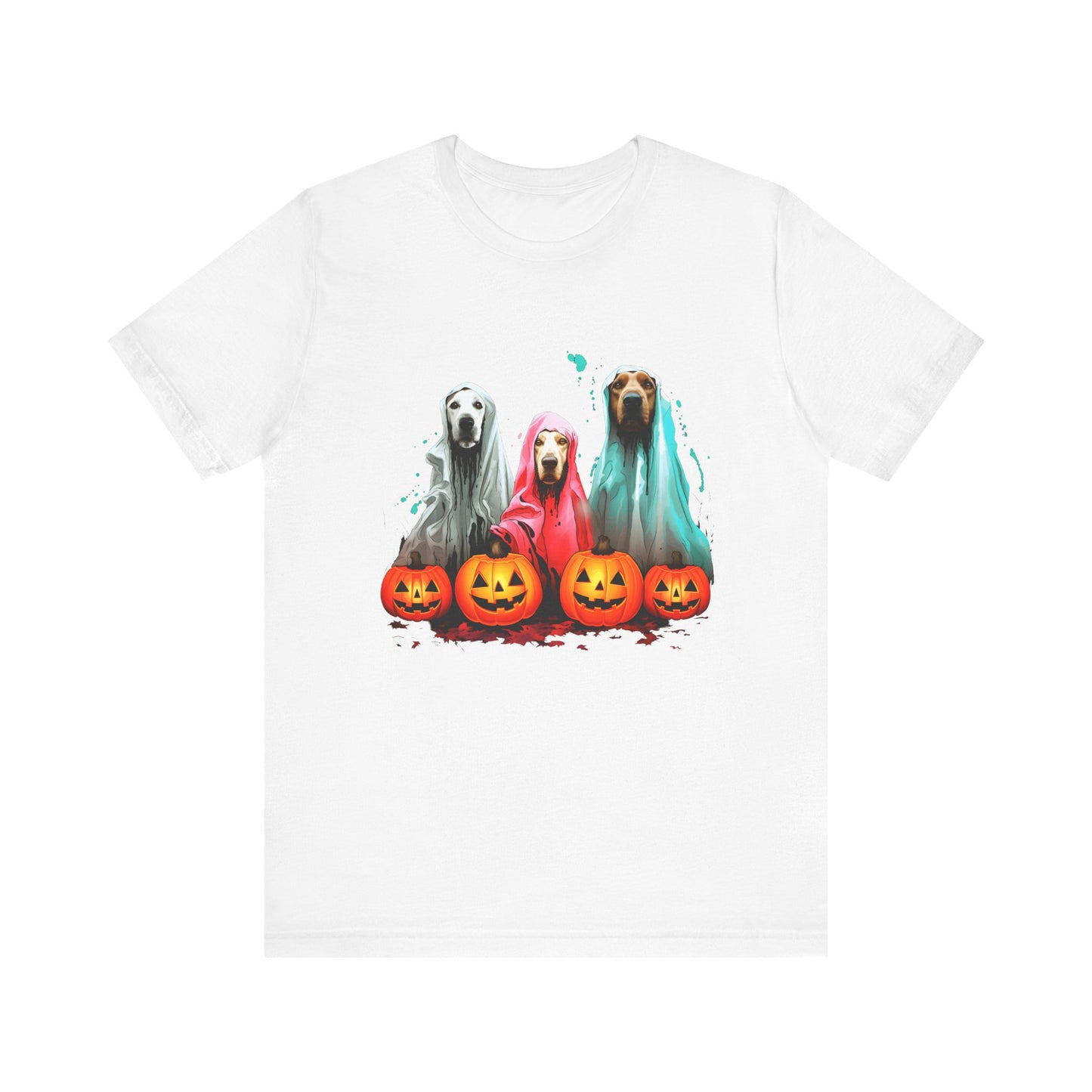 Halloween Dog Ghost T Shirt