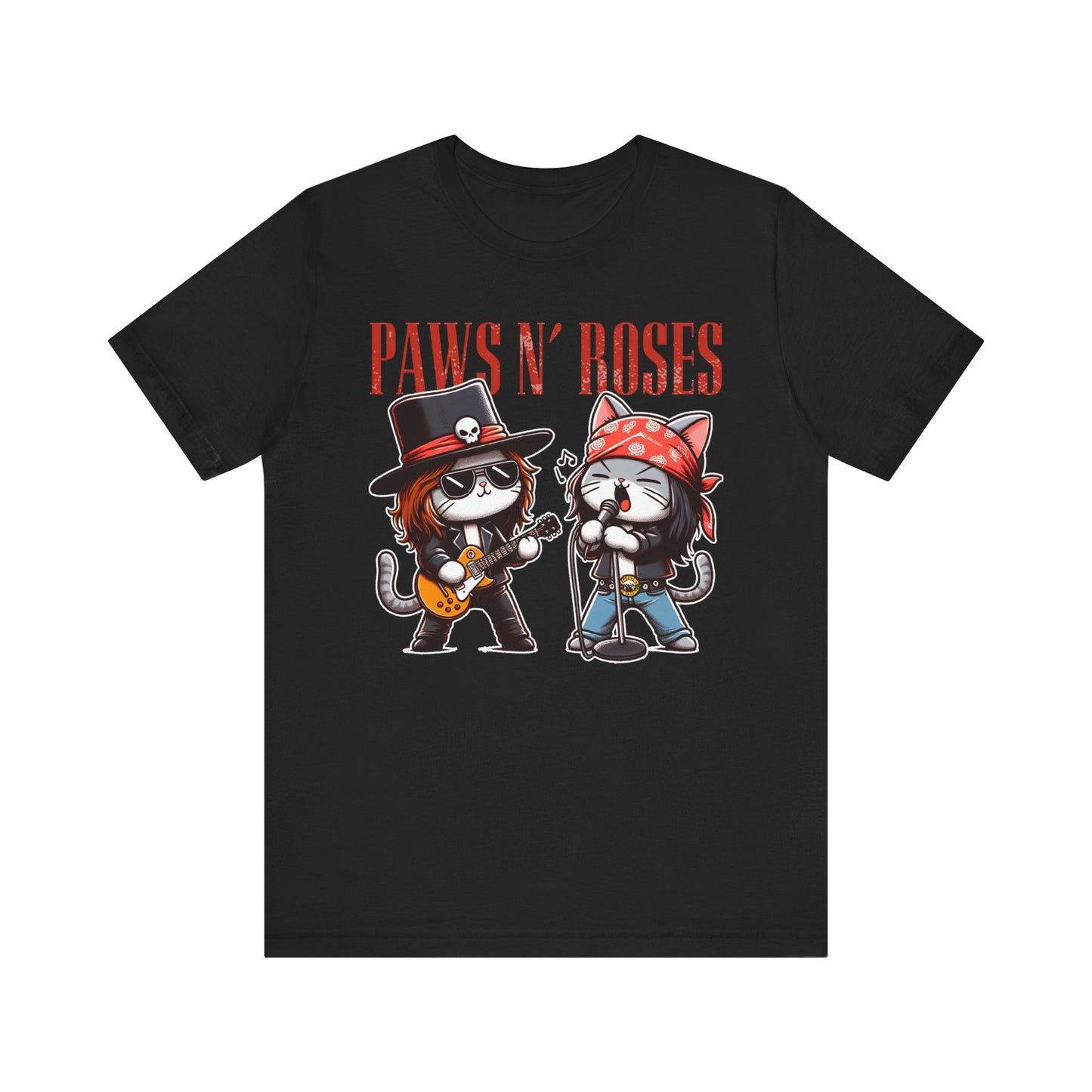 Paws n Roses T Shirt