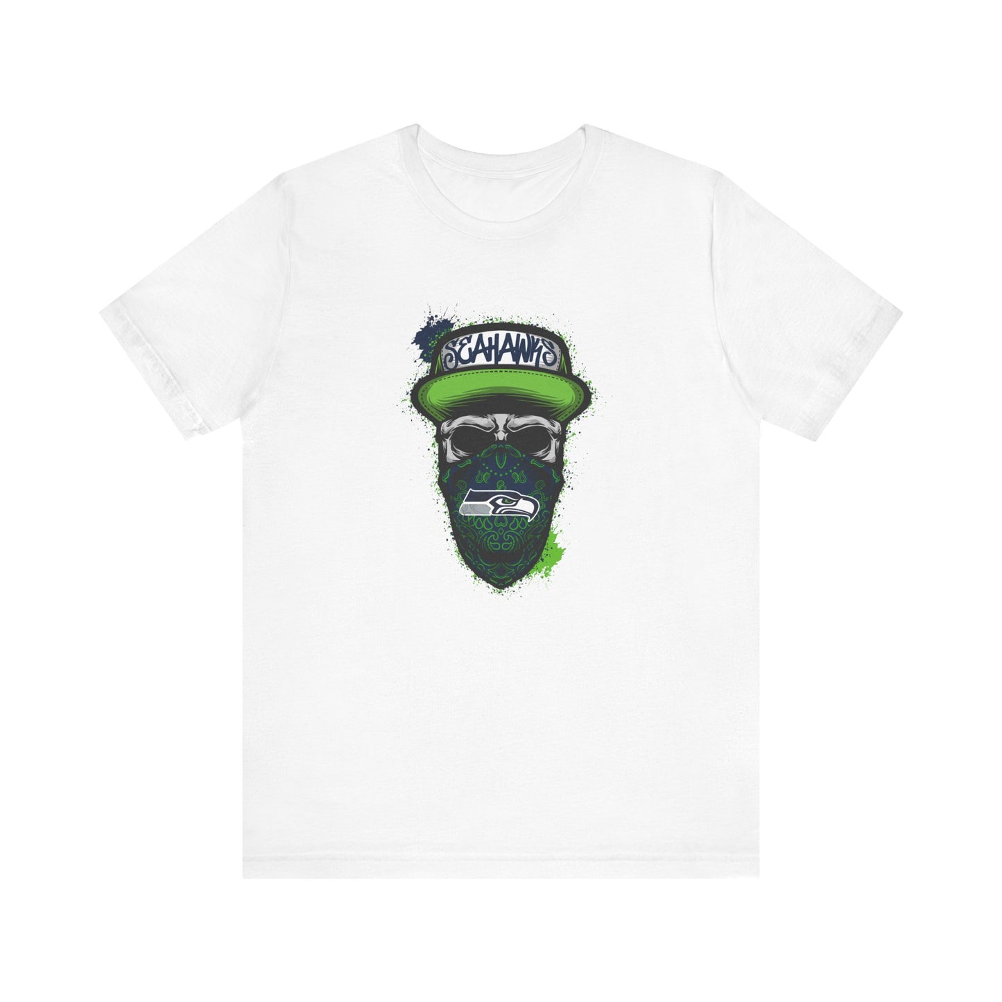 Skull Bandana NFC Foot Ball Teams T Shirts