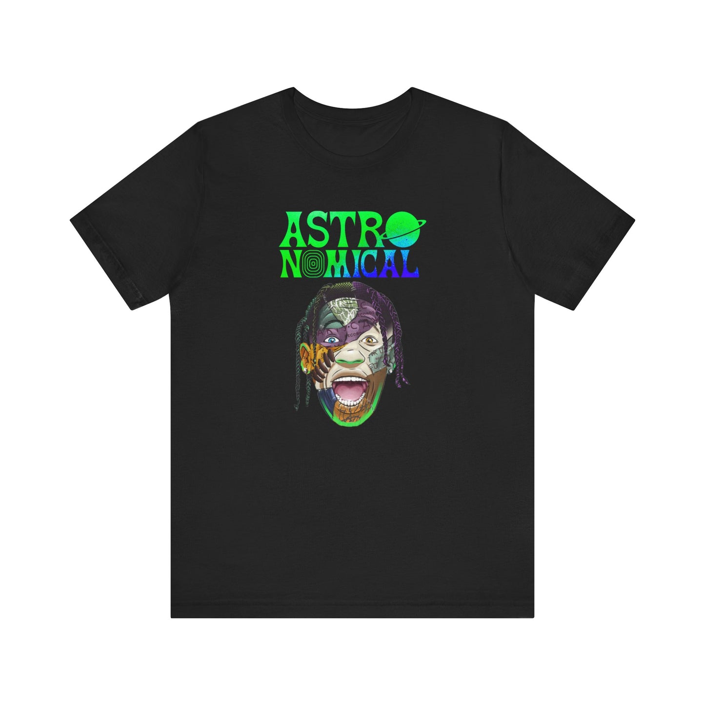 Travis Scott Astronomical Head T Shirt