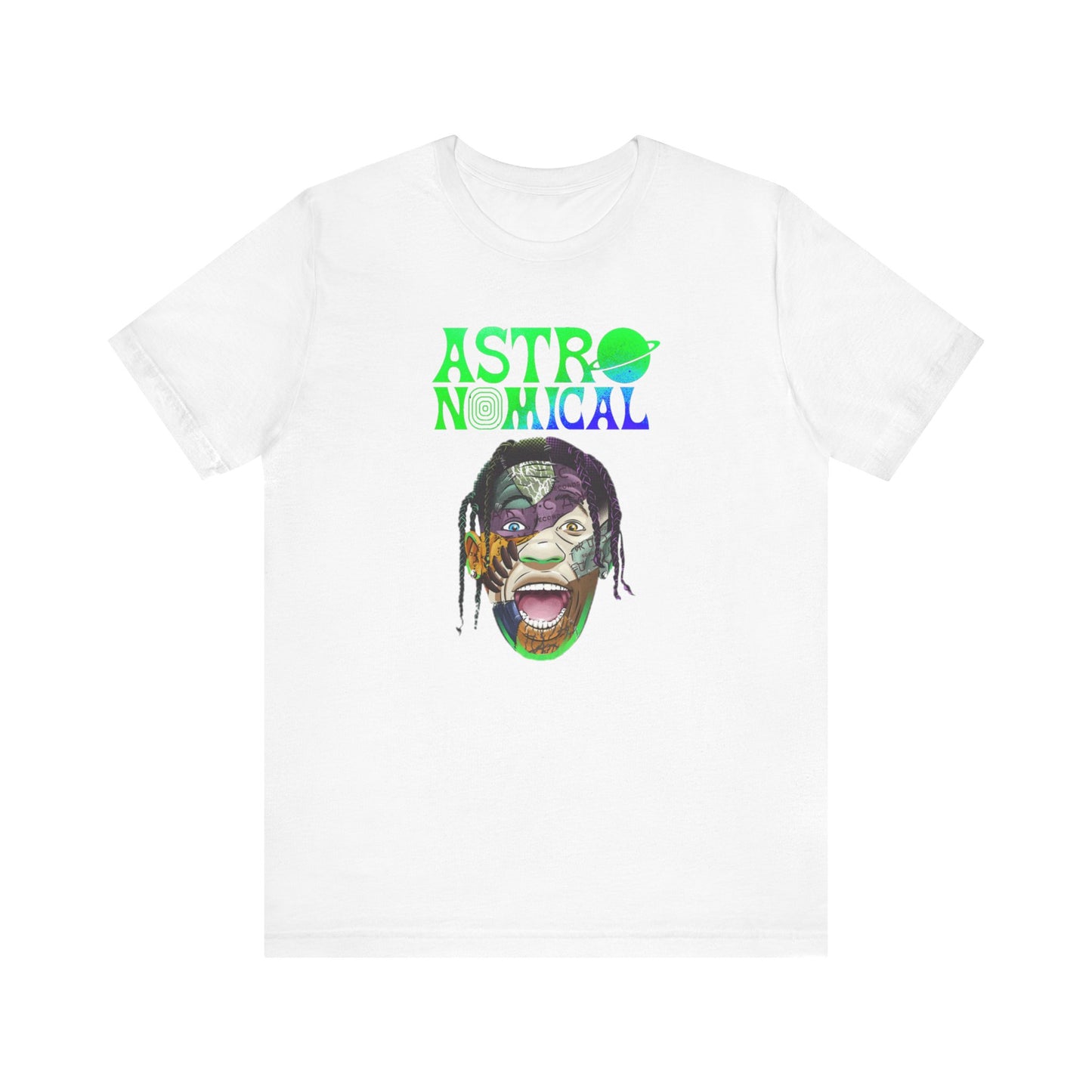 Travis Scott Astronomical Head T Shirt