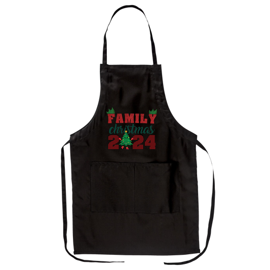 Family Christmas 2024 Apron