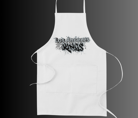 Los Angeles Hockey Paint Splatter Apron