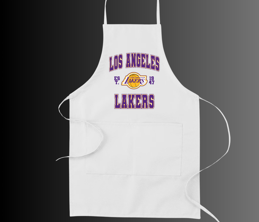 Los Angeles Basketball Apron
