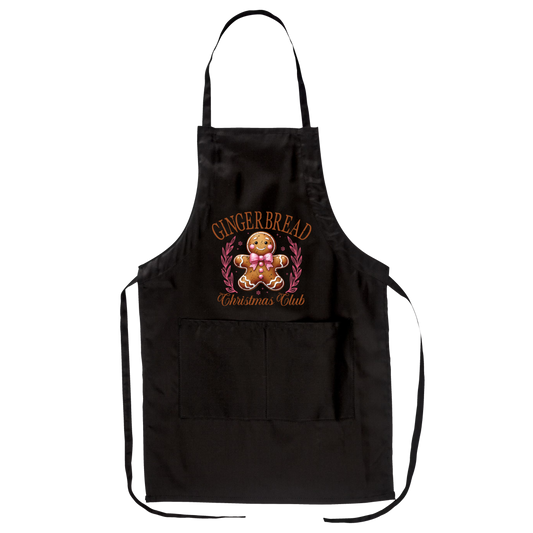 Ginger Bread Christmas Club Apron