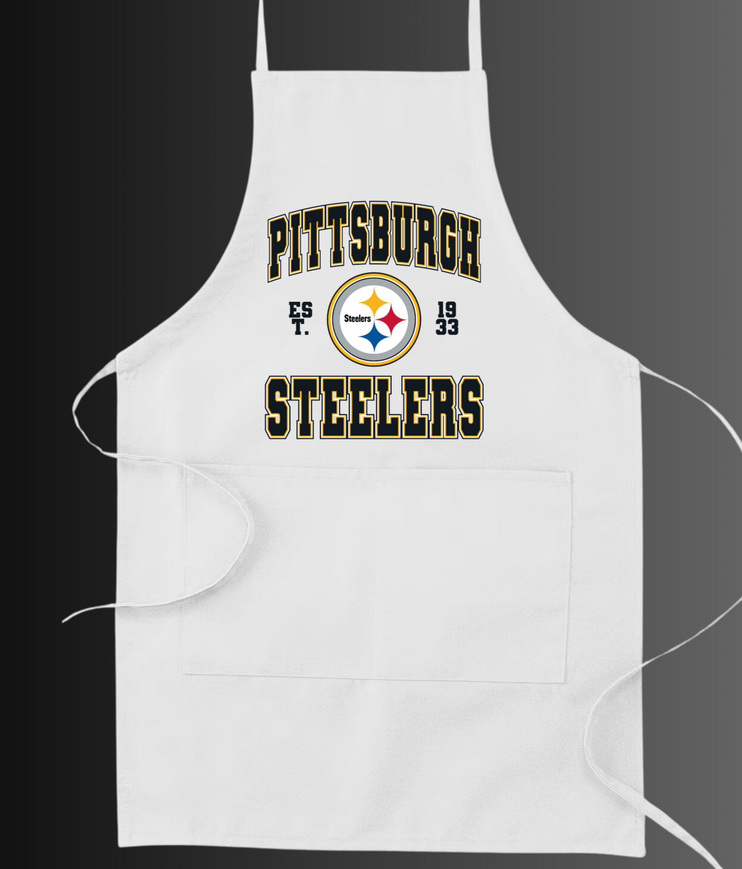 Pittsburg Football Apron