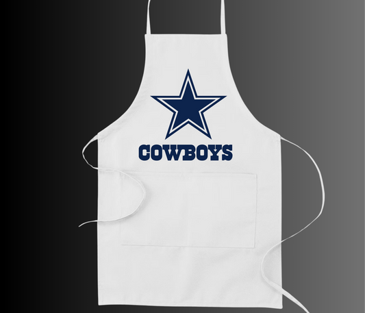 Dallas Football Logo Apron