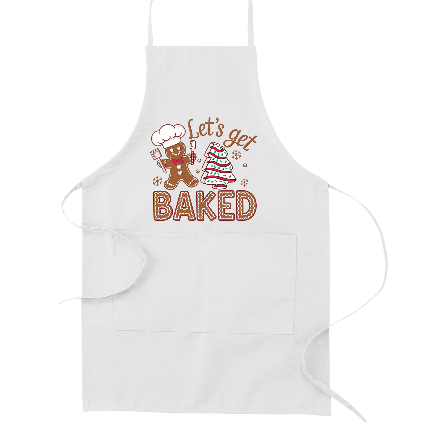 Lets Get Baked Holiday Apron