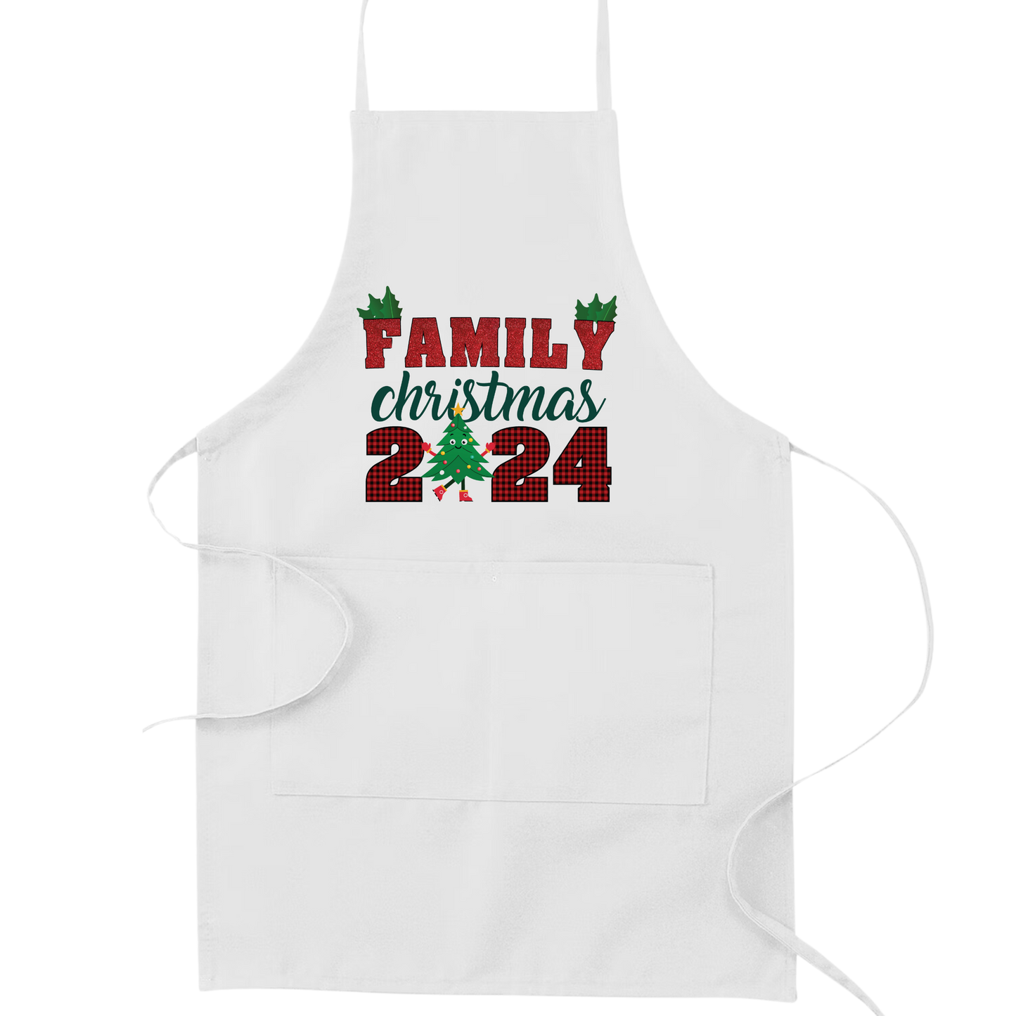 Family Christmas 2024 Apron