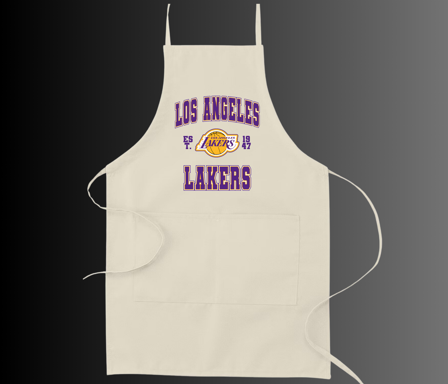 Los Angeles Basketball Apron