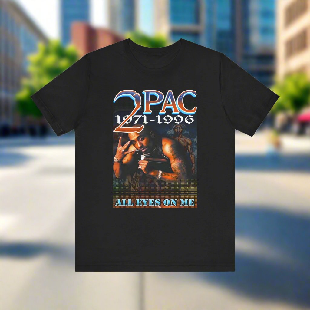 Graphic T Shirt of Rapper 2 Pac