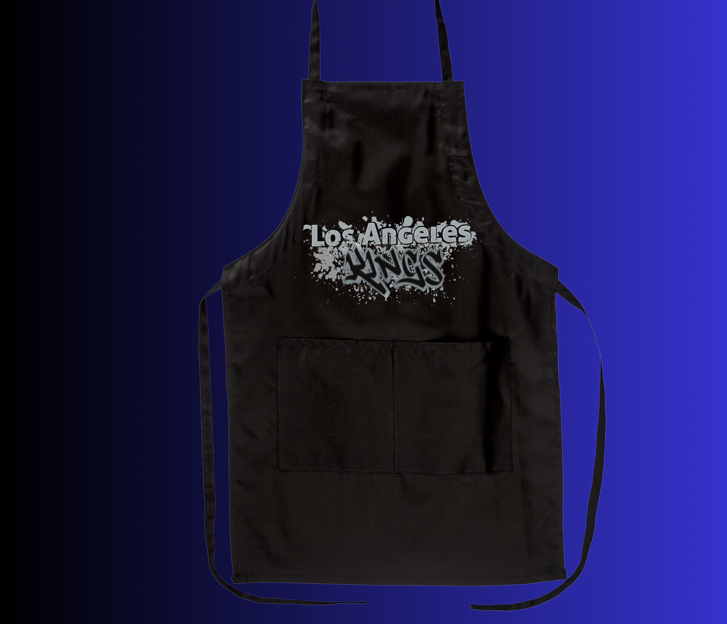 Los Angeles Hockey Paint Splatter Apron