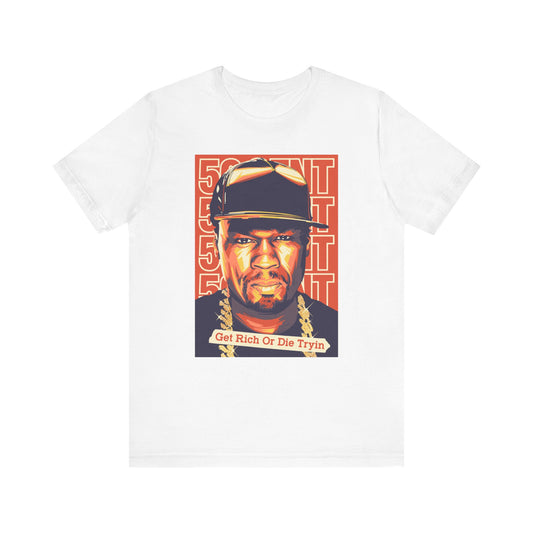 Rapper 50 Cent Graphic T Shirt