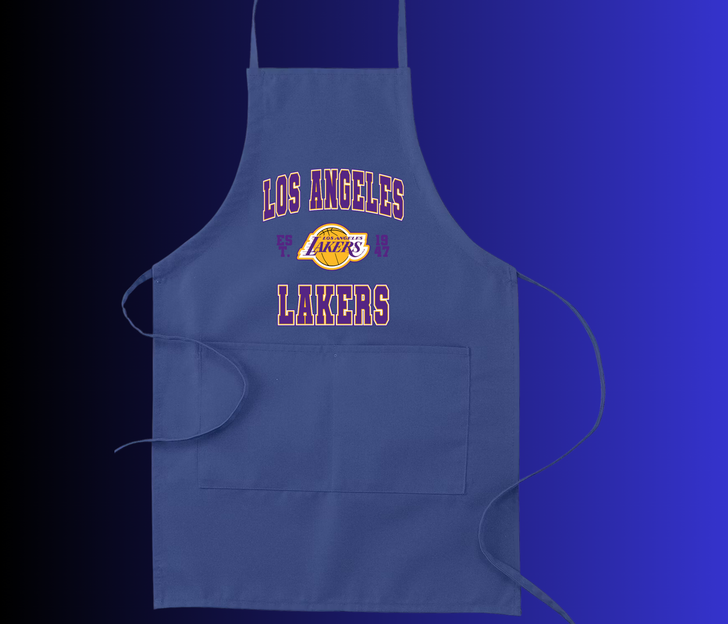 Los Angeles Basketball Apron